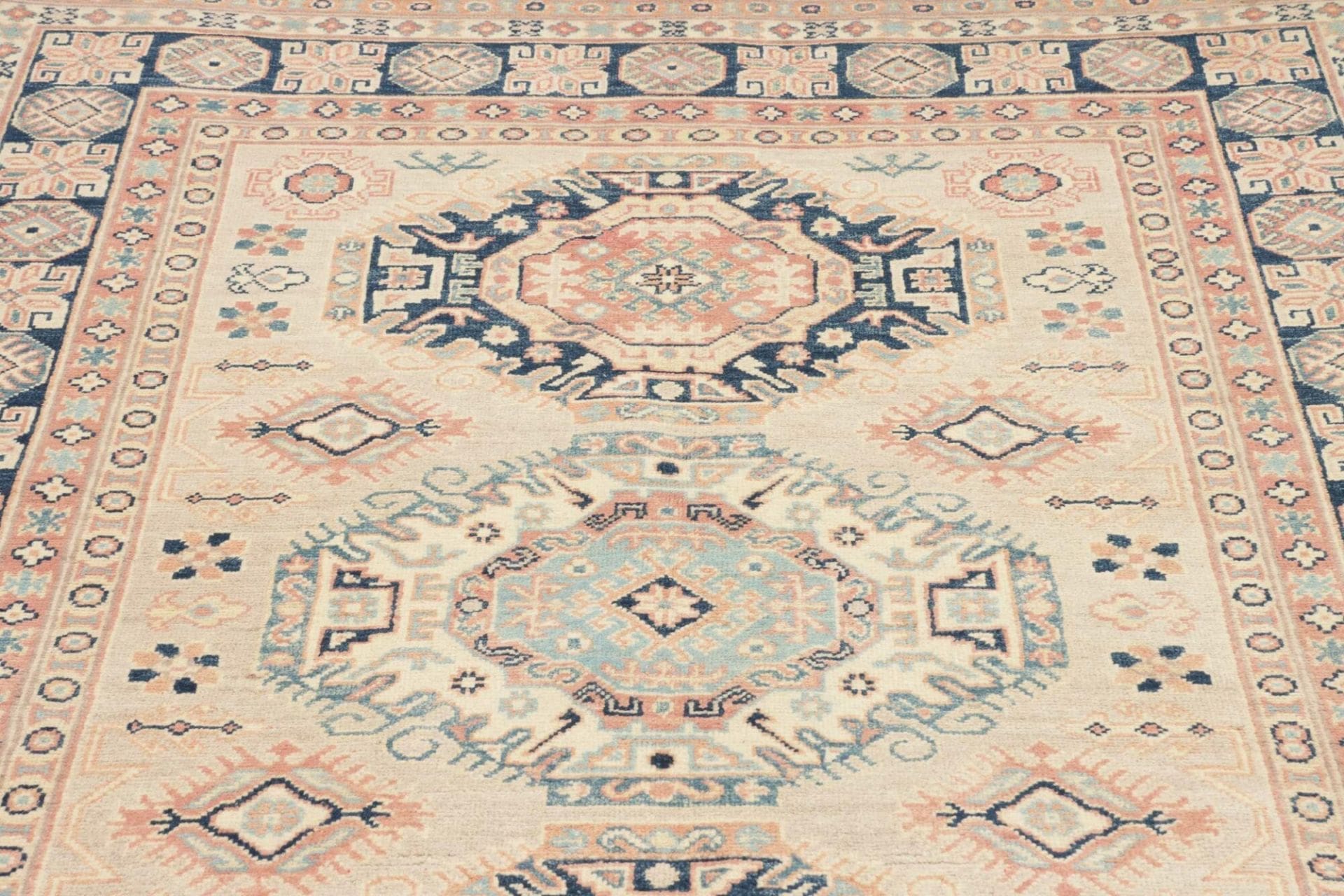 Kazak Pakistani Rug 150 × 204 cm, Wool, hand-knotted