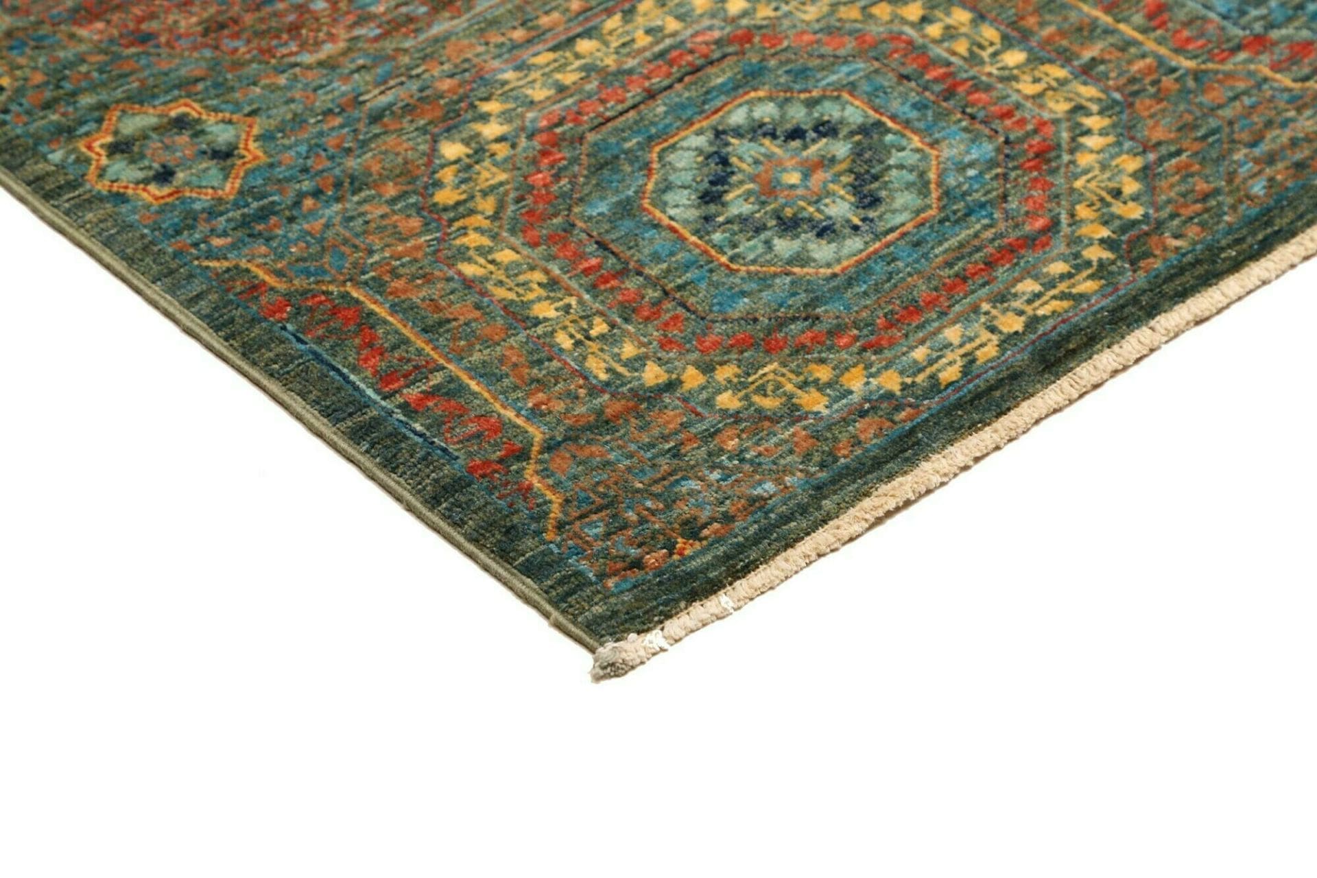 Mamluk Pakistani Rug 124 × 186 cm, Wool, hand-knotted