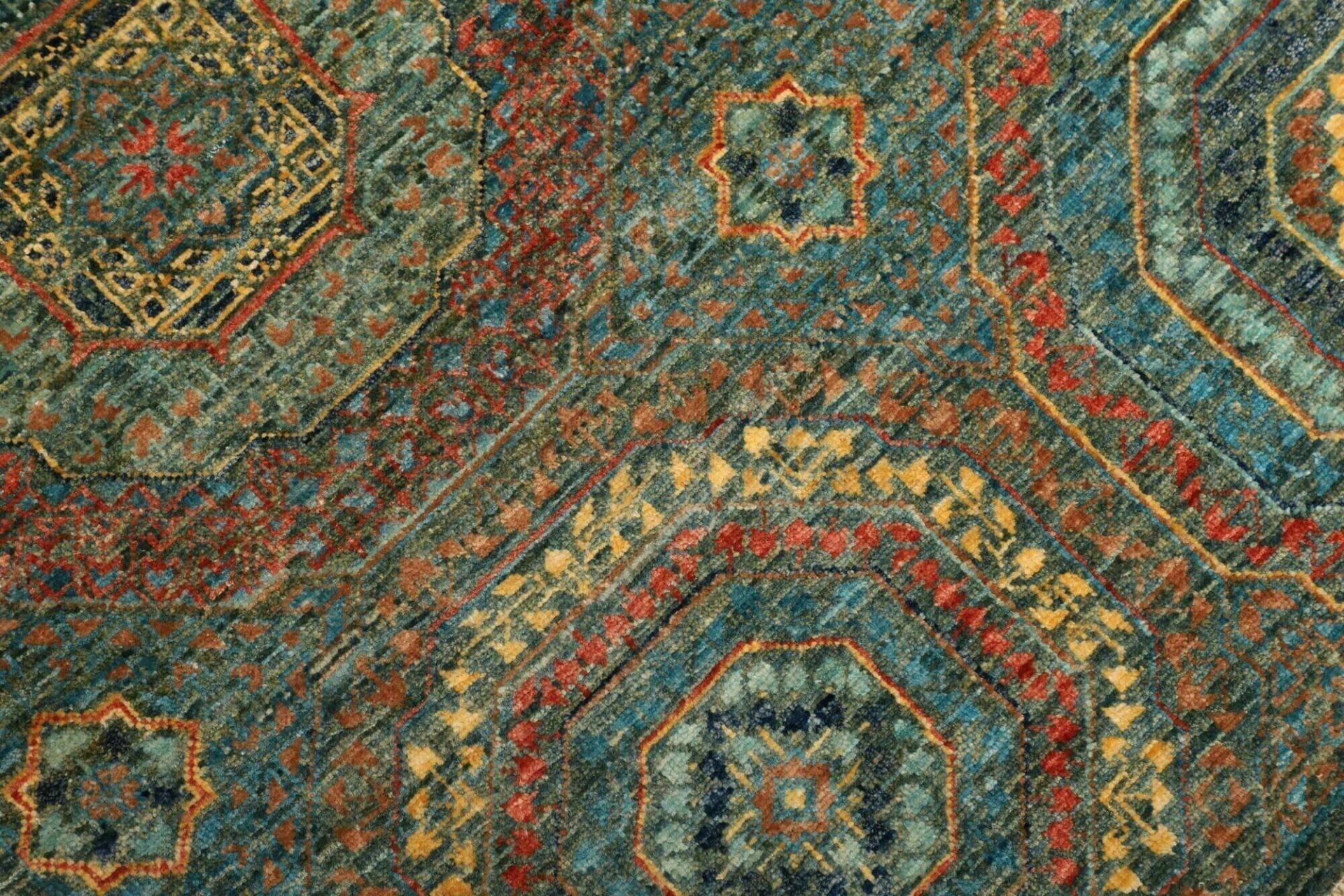 Mamluk Pakistani Rug 124 × 186 cm, Wool, hand-knotted