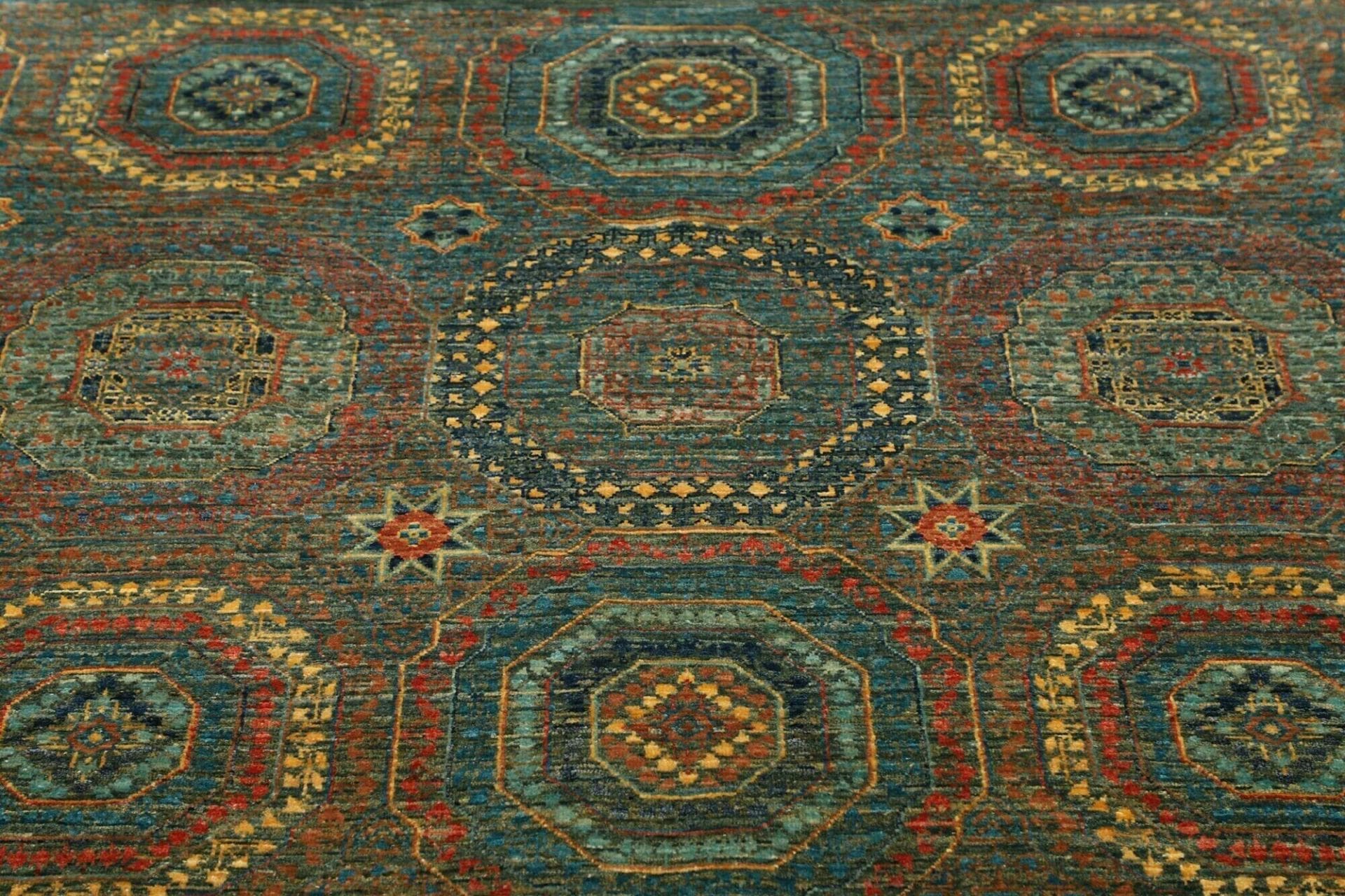 Mamluk Pakistani Rug 124 × 186 cm, Wool, hand-knotted