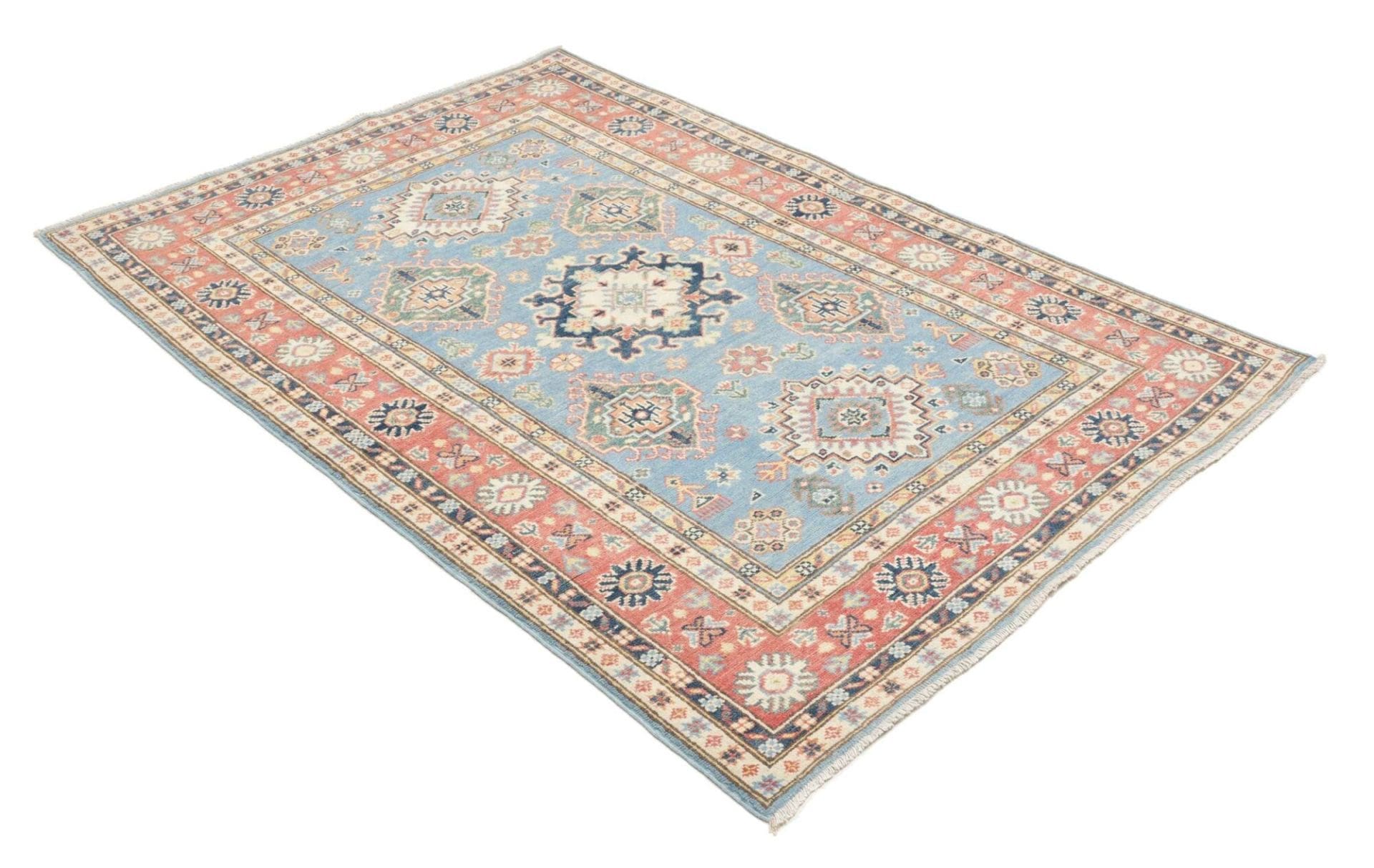 Kazak Pakistani Rug — hand-knotted, 122 × 179 cm, Wool