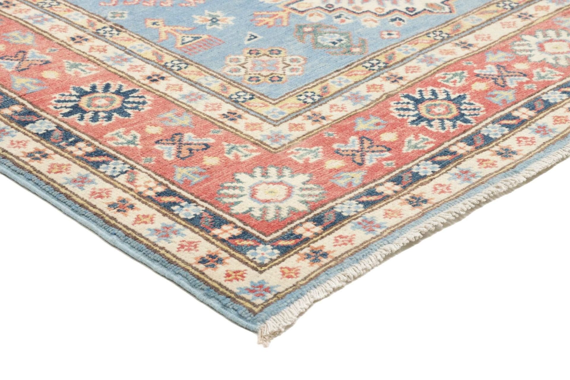 Kazak Pakistani Rug — hand-knotted, 122 × 179 cm, Wool