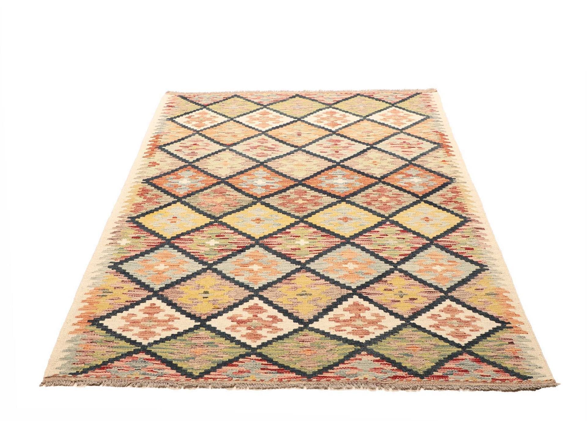 kelim-teppich-128-x-188-cm-handgewebt-rustikales-flair-wolle-1 Kilim Pakistani Rug — hand-woven, 128 × 188 cm, Wool