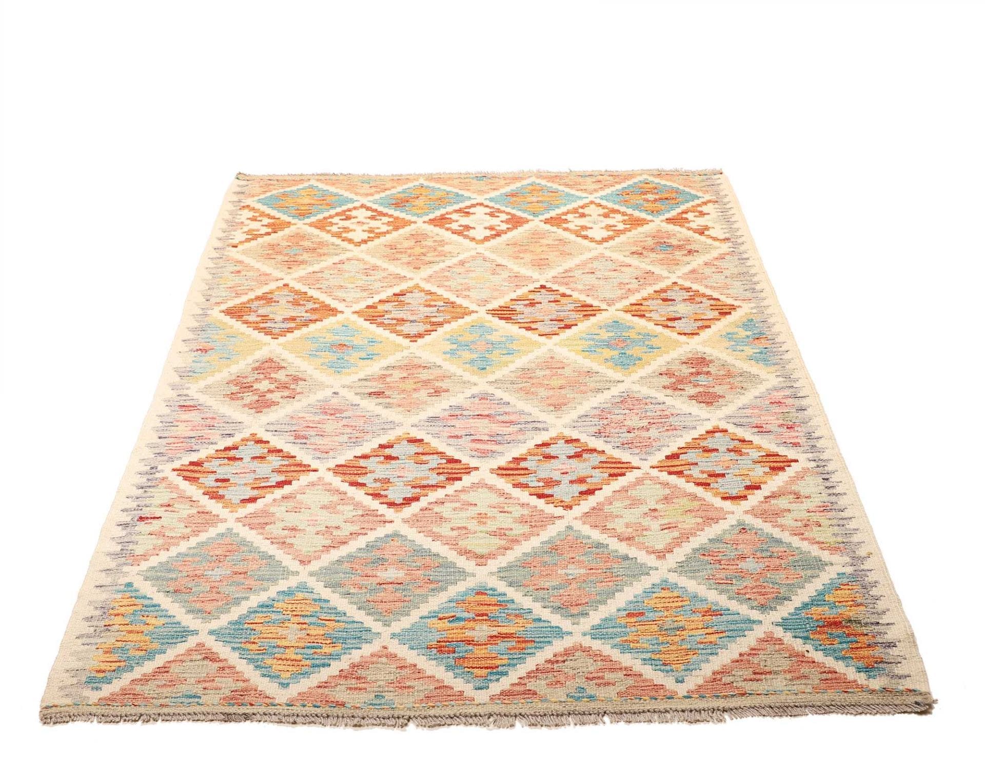 Kilim Pakistani Rug 135 × 189 cm, Wool, hand-woven
