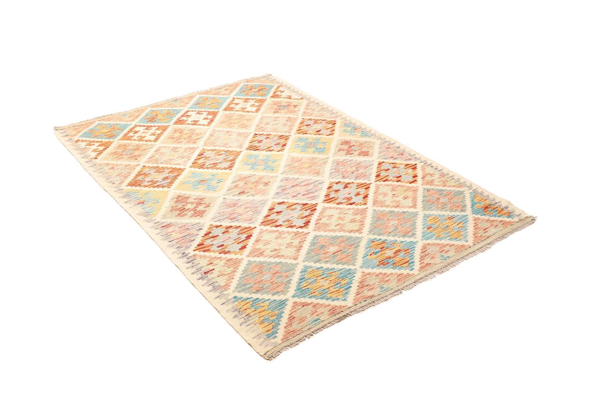 Kilim Pakistani Rug 135 × 189 cm, Wool, hand-woven
