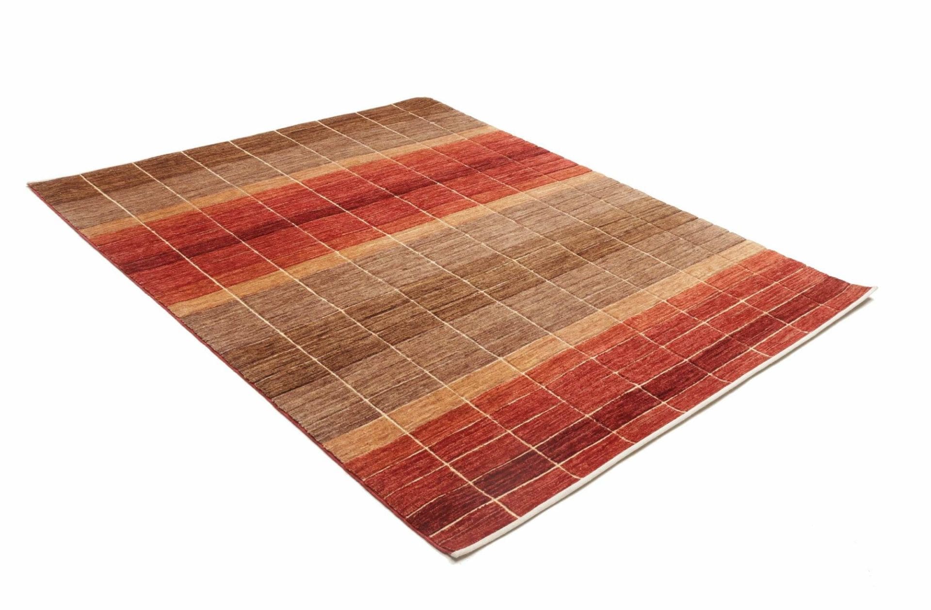 Hand-Knotted Wool Ziegler Pakistani Rug, 158 × 207 cm