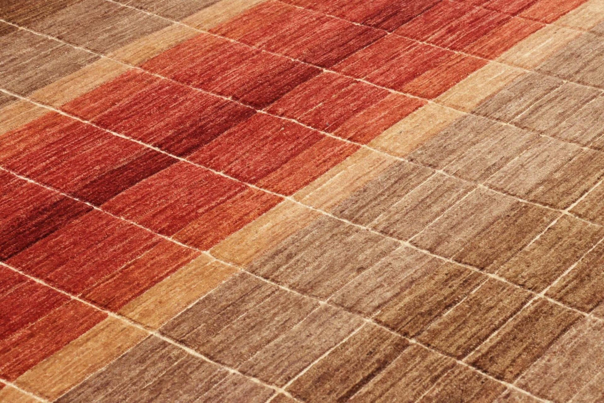 Hand-Knotted Wool Ziegler Pakistani Rug, 158 × 207 cm