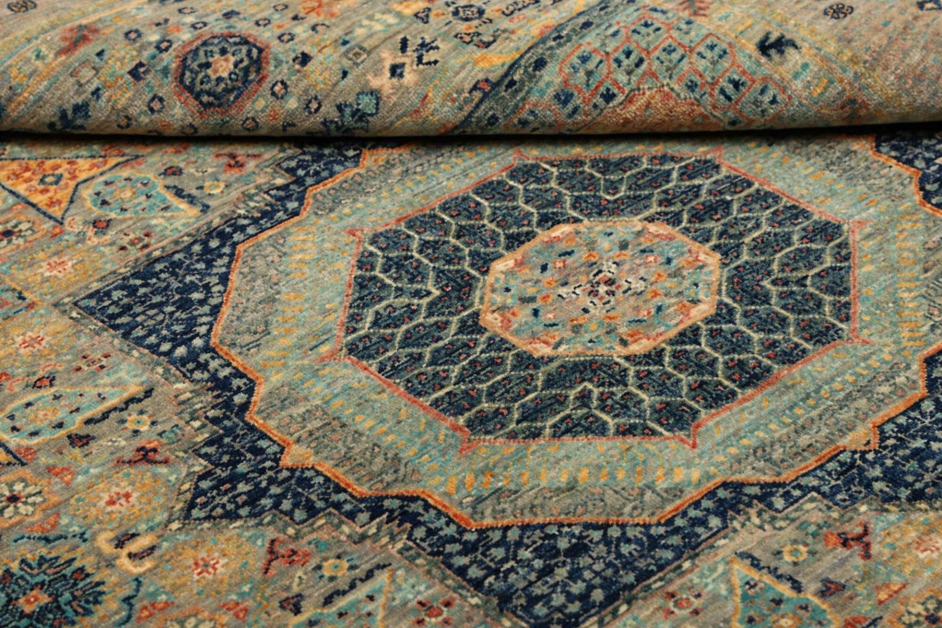 Mamluk Pakistani Rug — hand-knotted, 157 × 190 cm, Wool
