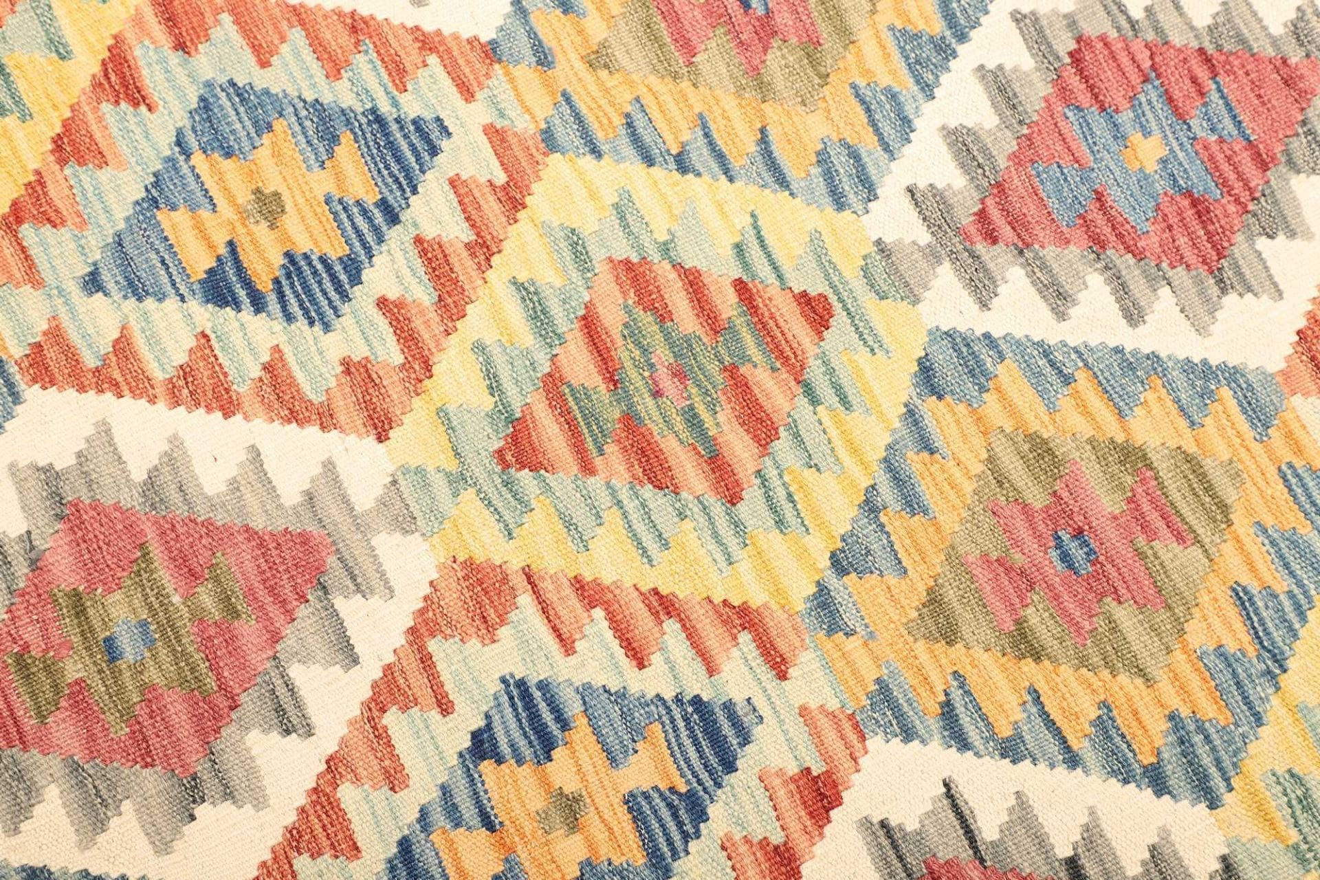 Kilim Pakistani Rug 131 × 186 cm, Wool, hand-woven