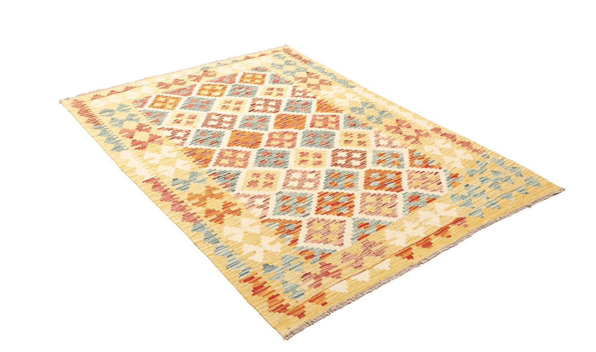 Kilim Pakistani Rug — hand-woven, 130 × 179 cm, Wool
