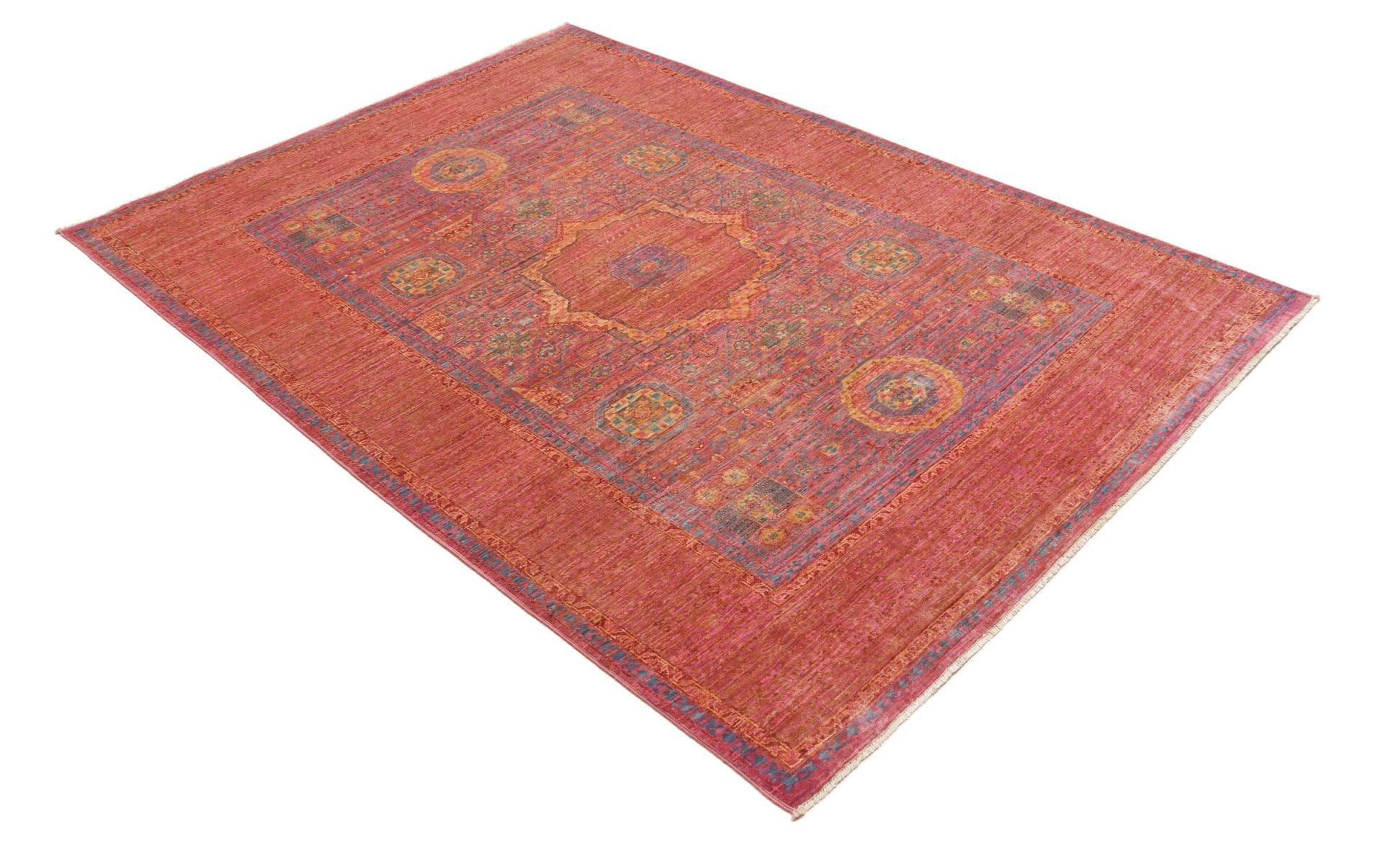 Mamluk Pakistani Rug — hand-knotted, 149 × 204 cm, Wool