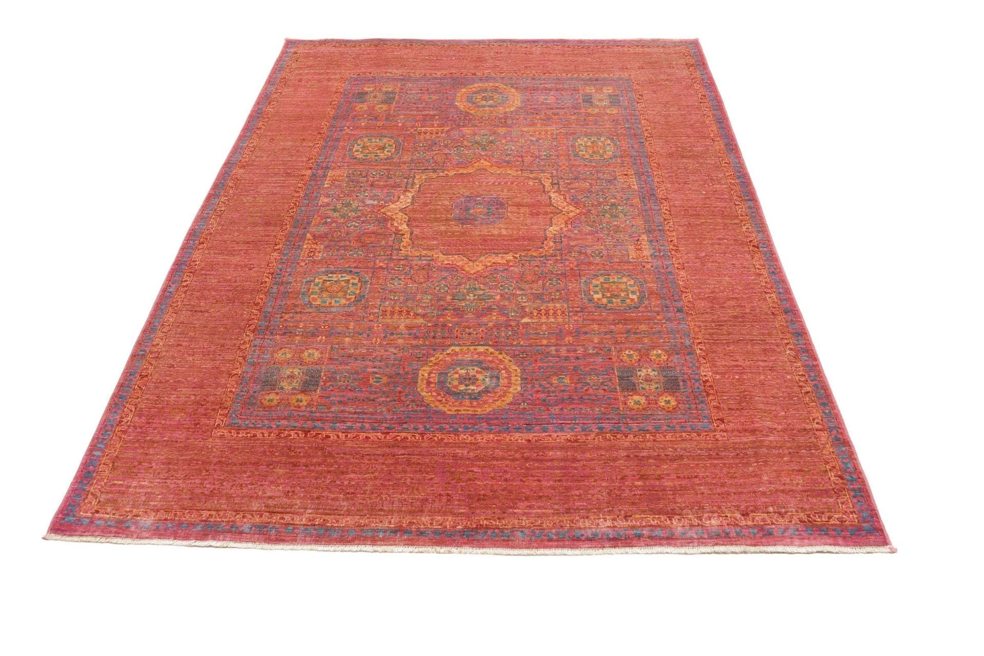 Mamluk Pakistani Rug — hand-knotted, 149 × 204 cm, Wool