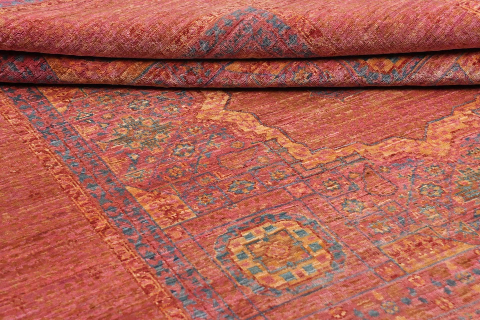 Mamluk Pakistani Rug — hand-knotted, 149 × 204 cm, Wool