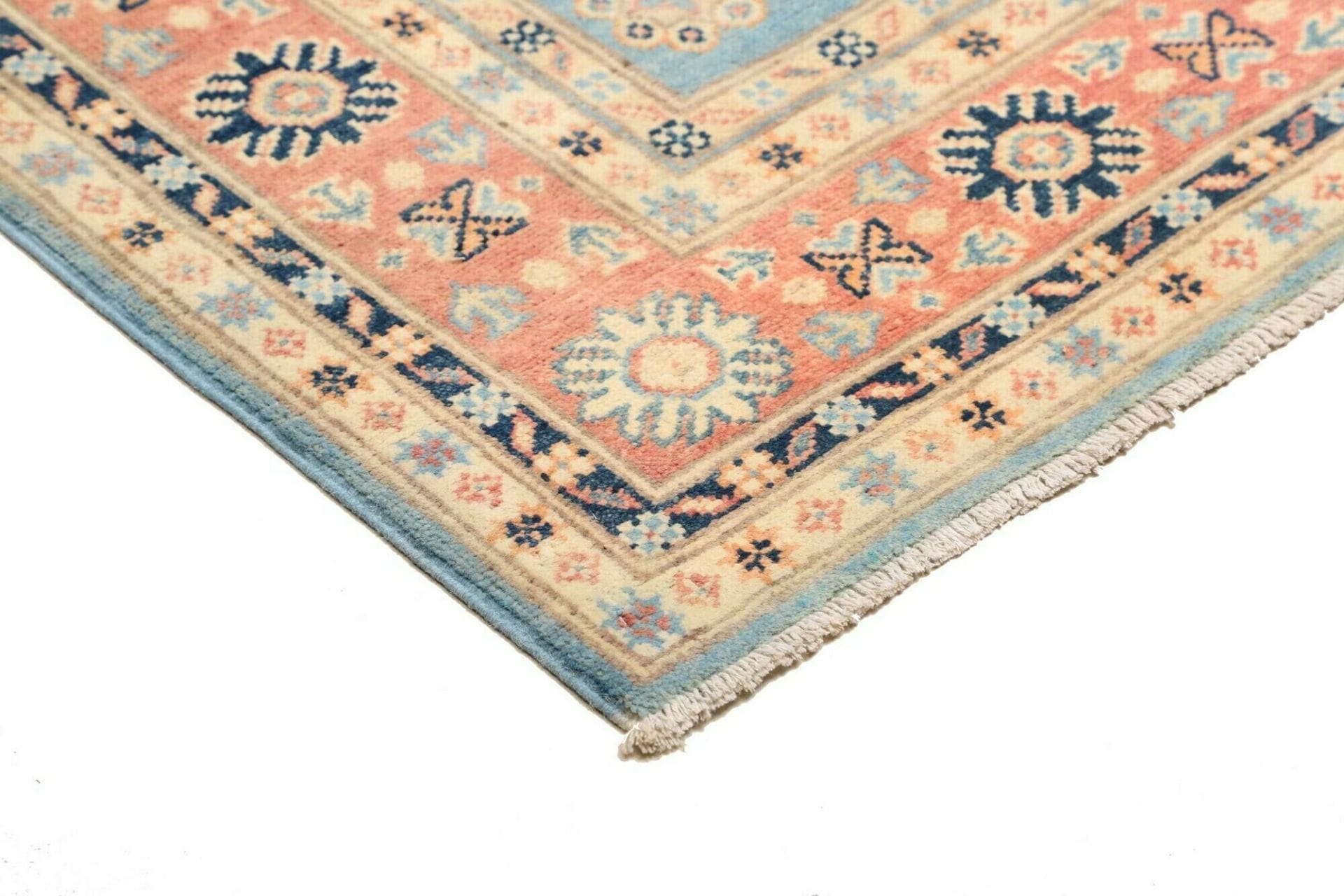 Kazak Pakistani Rug — hand-knotted, 123 × 176 cm, Wool