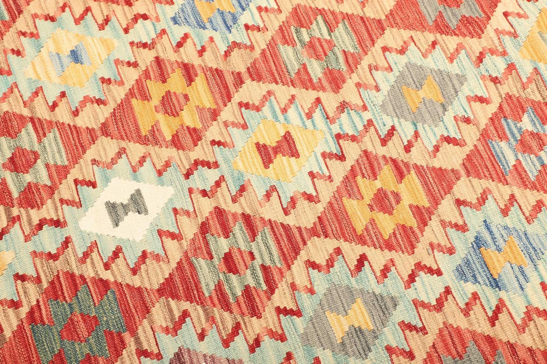kelim-teppich-152-x-201-cm-handgewebt-rustikales-design-wolle-3 Kilim Pakistani Rug — hand-woven, 152 × 201 cm, Wool
