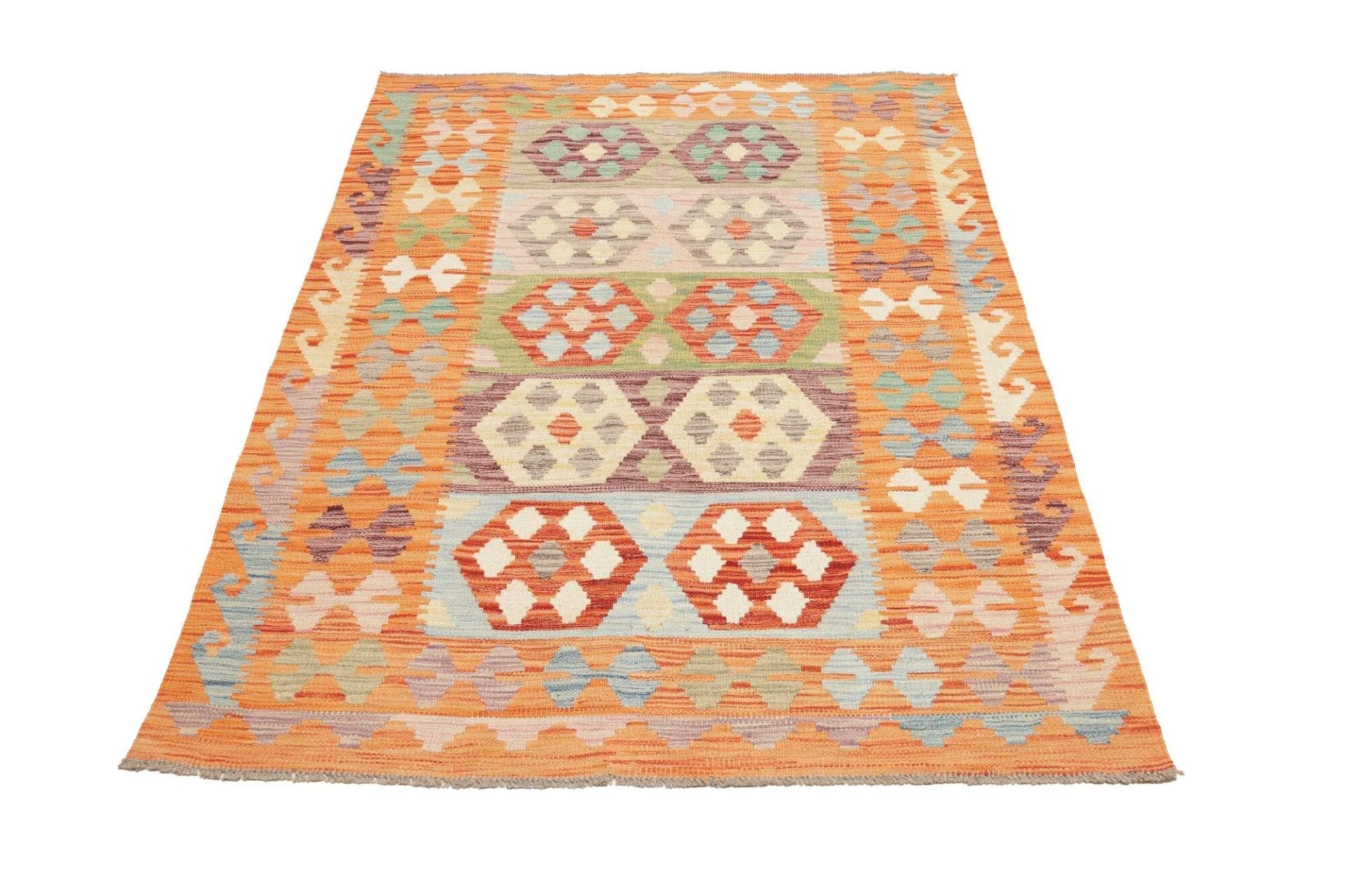 kelim-teppich-127-x-183-cm-aus-schurwolle-handgewebt-1 Kilim Pakistani Rug — hand-woven, 127 × 183 cm, Wool