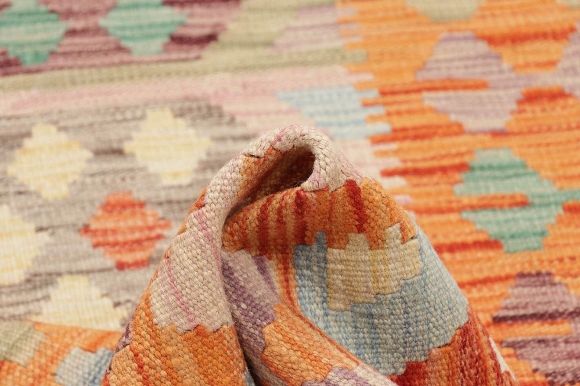 kelim-teppich-127-x-183-cm-aus-schurwolle-handgewebt-4 Kilim Pakistani Rug — hand-woven, 127 × 183 cm, Wool