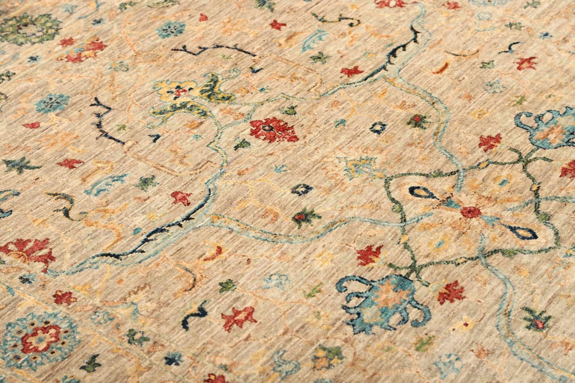 ziegler-orientteppich-148-x-210-cm-handgeknupft-aus-schurwolle-6 Ziegler Pakistani Rug — hand-knotted, 148 × 210 cm, Wool