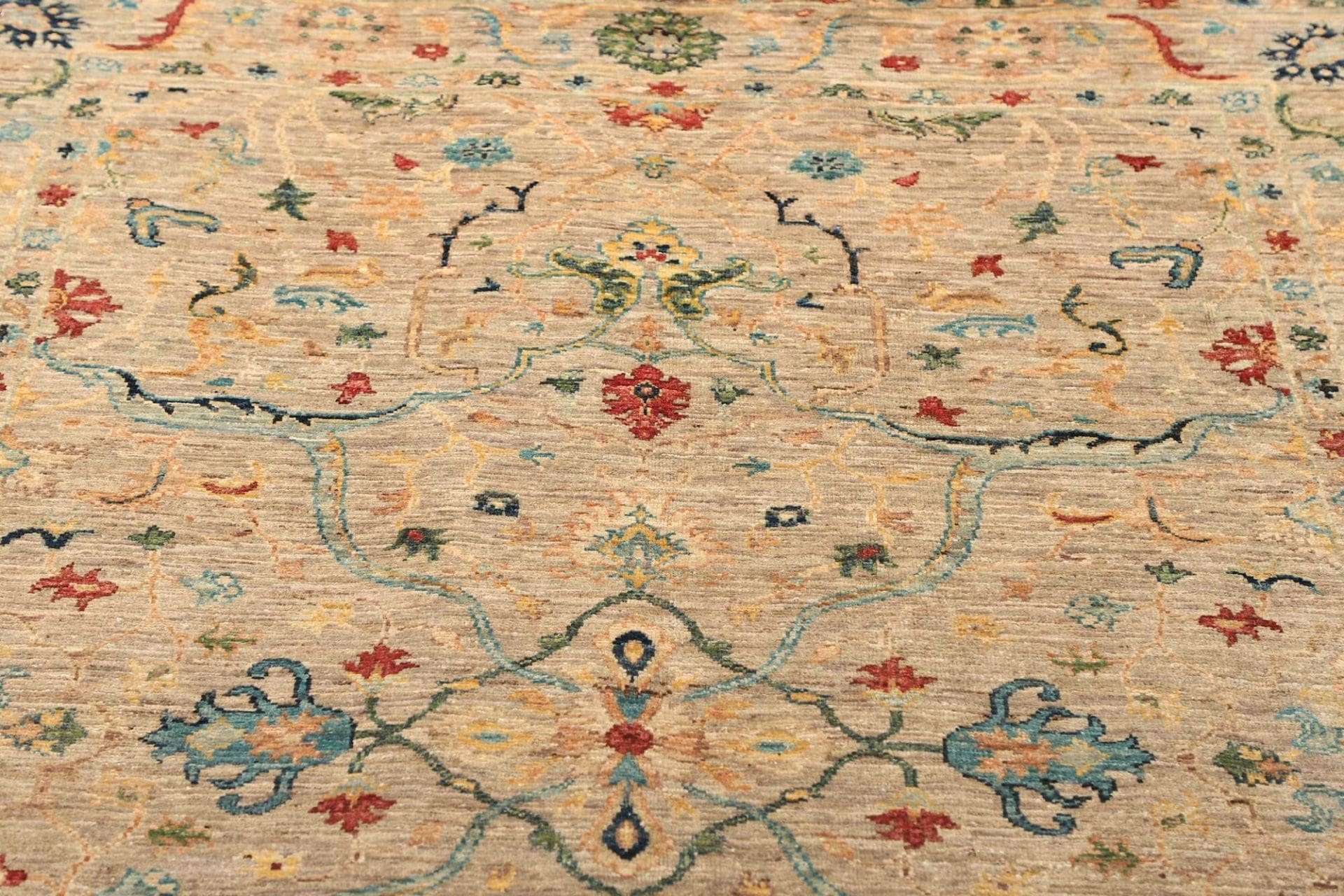 ziegler-orientteppich-148-x-210-cm-handgeknupft-aus-schurwolle-7 Ziegler Pakistani Rug — hand-knotted, 148 × 210 cm, Wool