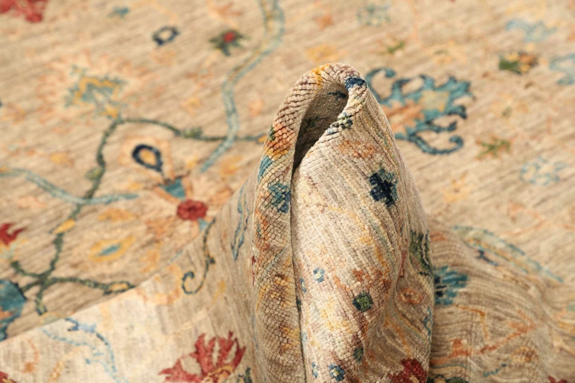 ziegler-orientteppich-148-x-210-cm-handgeknupft-aus-schurwolle-8 Ziegler Pakistani Rug — hand-knotted, 148 × 210 cm, Wool
