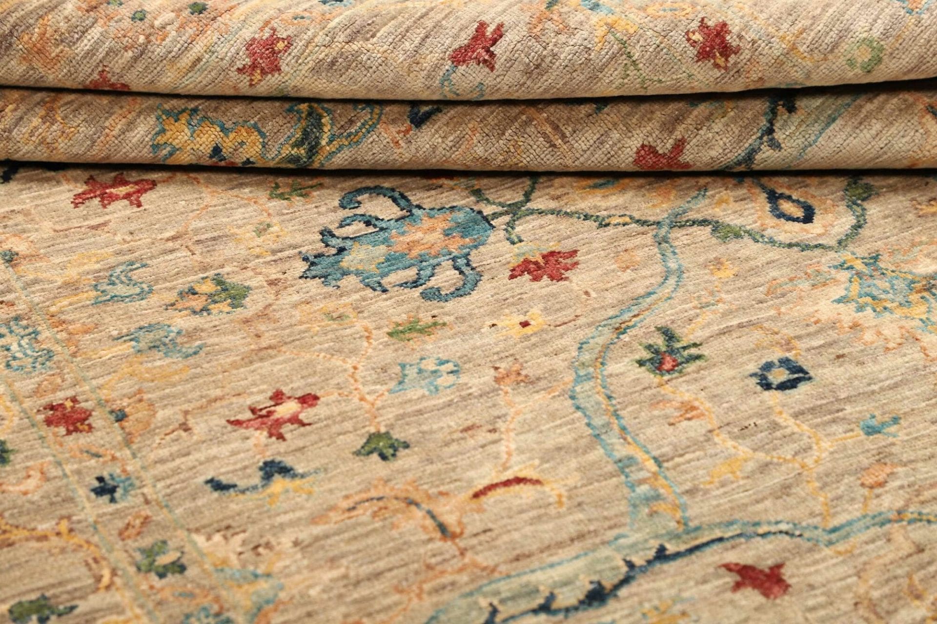 ziegler-orientteppich-148-x-210-cm-handgeknupft-aus-schurwolle-9 Ziegler Pakistani Rug — hand-knotted, 148 × 210 cm, Wool