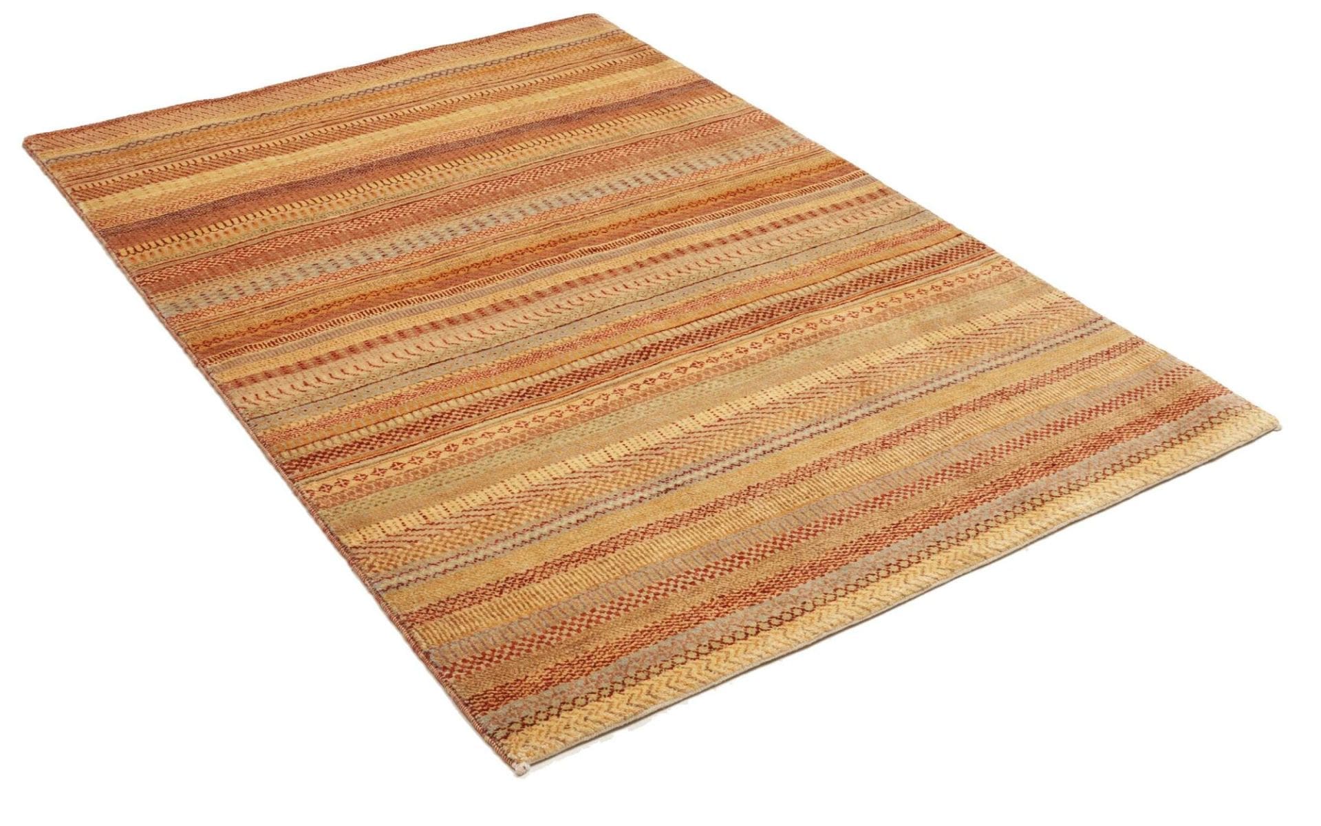 loribaft-teppich-127-x-187-cm-aus-schurwolle-handgeknupft-2 Loribaft Pakistani Rug — hand-knotted, 127 × 187 cm, Wool