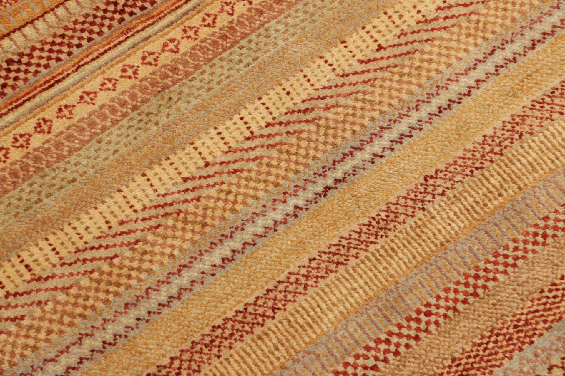 loribaft-teppich-127-x-187-cm-aus-schurwolle-handgeknupft-5 Loribaft Pakistani Rug — hand-knotted, 127 × 187 cm, Wool