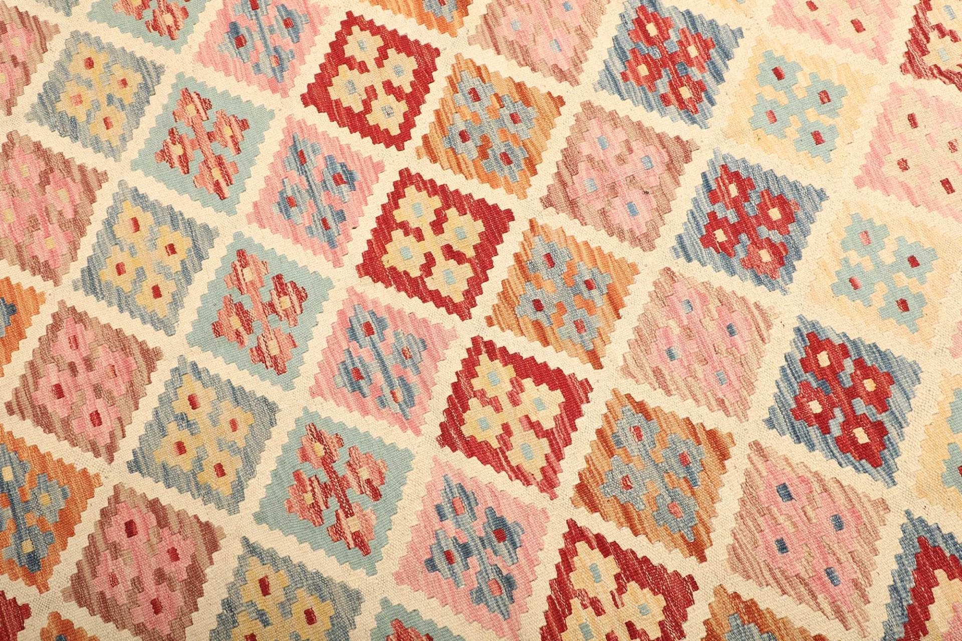 kelim-teppich-161-x-204-cm-handgewebt-rustikales-flair-wolle-3 Kilim Pakistani Rug 161 × 204 cm, Wool, hand-woven