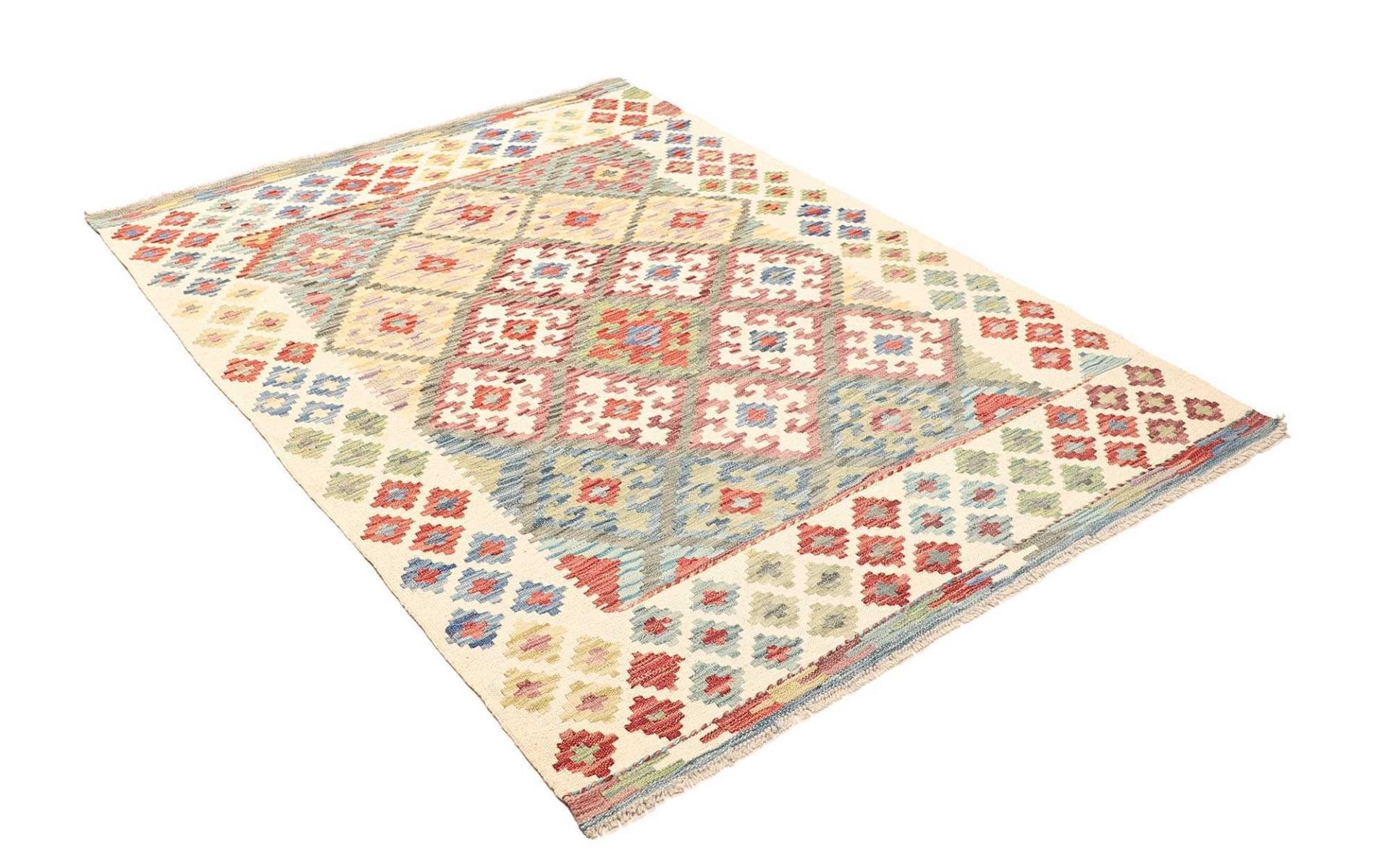 kelim-teppich-135-x-178-cm-rustikales-design-handgewebt-2 Hand-Woven Wool Kilim Pakistani Rug, 135 × 178 cm