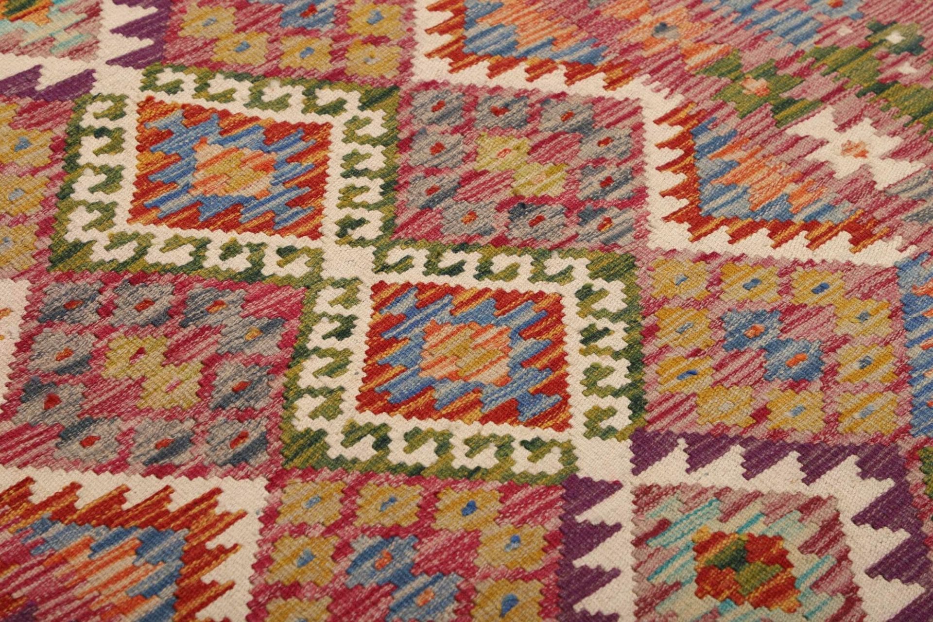 Kilim Pakistani Rug 126 × 196 cm, Wool, hand-woven