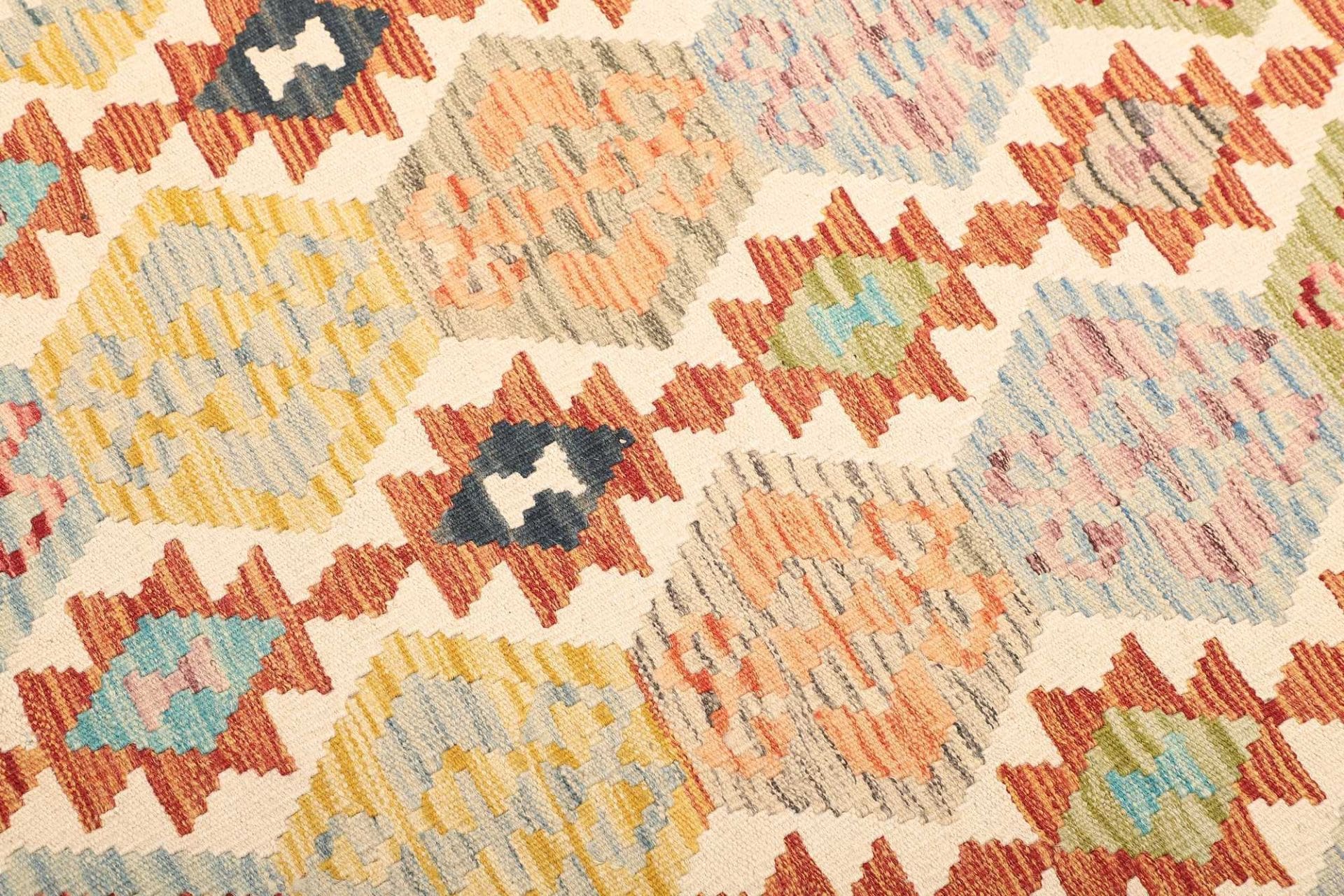 kelim-teppich-131-x-190cm-rustikal-schurwolle-handgewebt-3 Kilim Pakistani Rug 131 × 190 cm, Wool, hand-woven