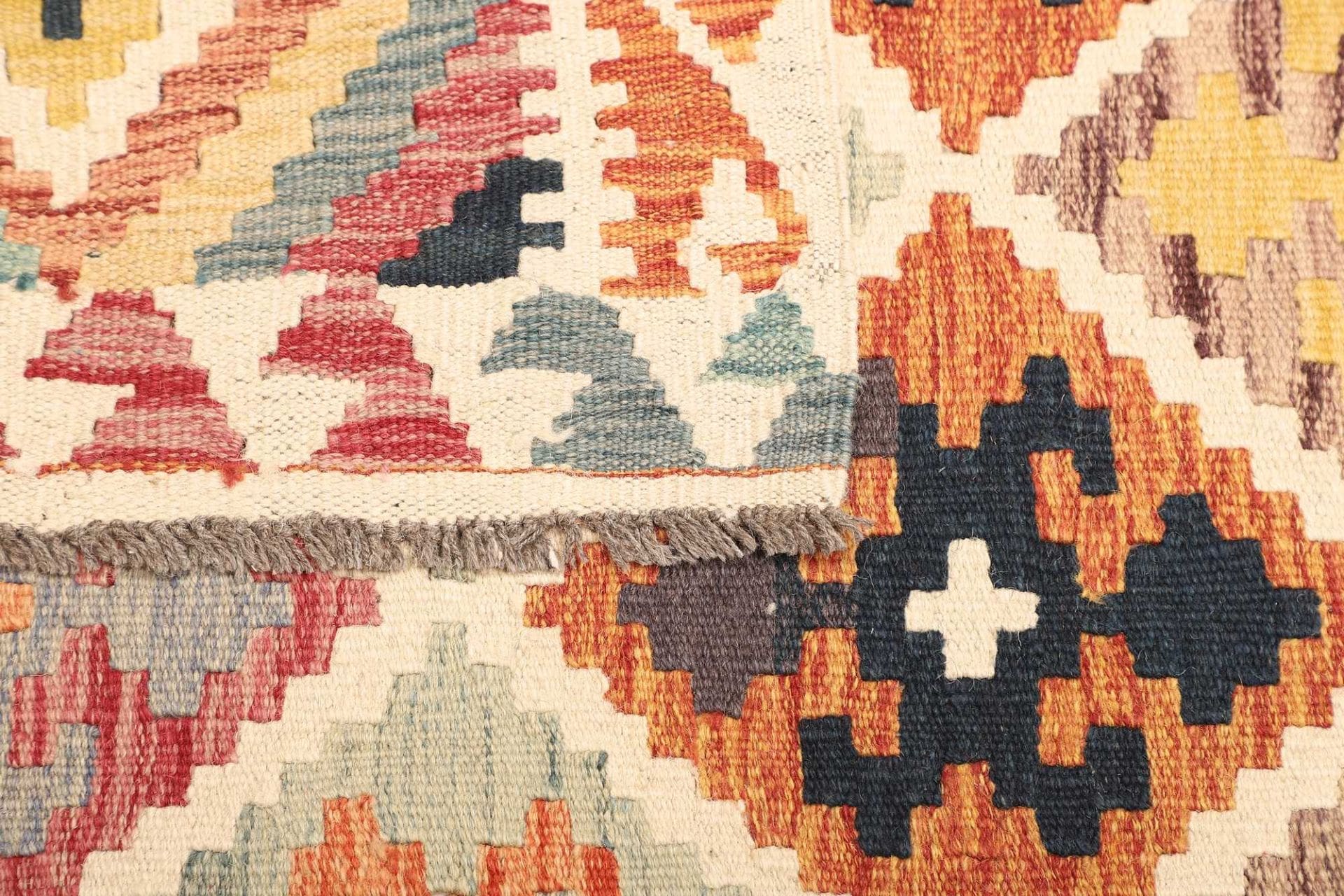 Kilim Pakistani Rug 123 × 197 cm, Wool, hand-woven