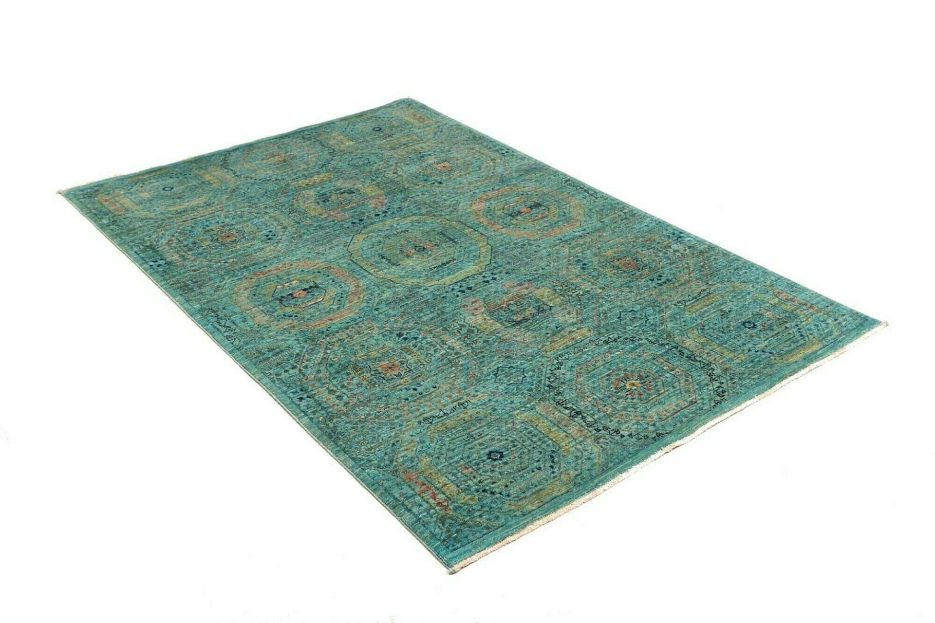 Mamluk Pakistani Rug 127 × 189 cm, Wool, hand-knotted