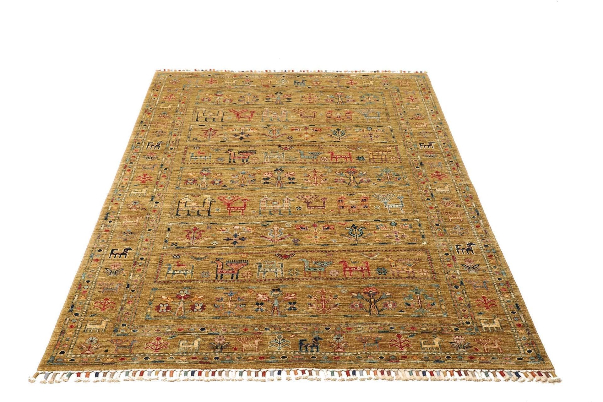 samarkand-orientteppich-128-x-172cm-handgeknupft-schurwolle-3 Samarkand Pakistani Rug — hand-knotted, 128 × 172 cm, Wool