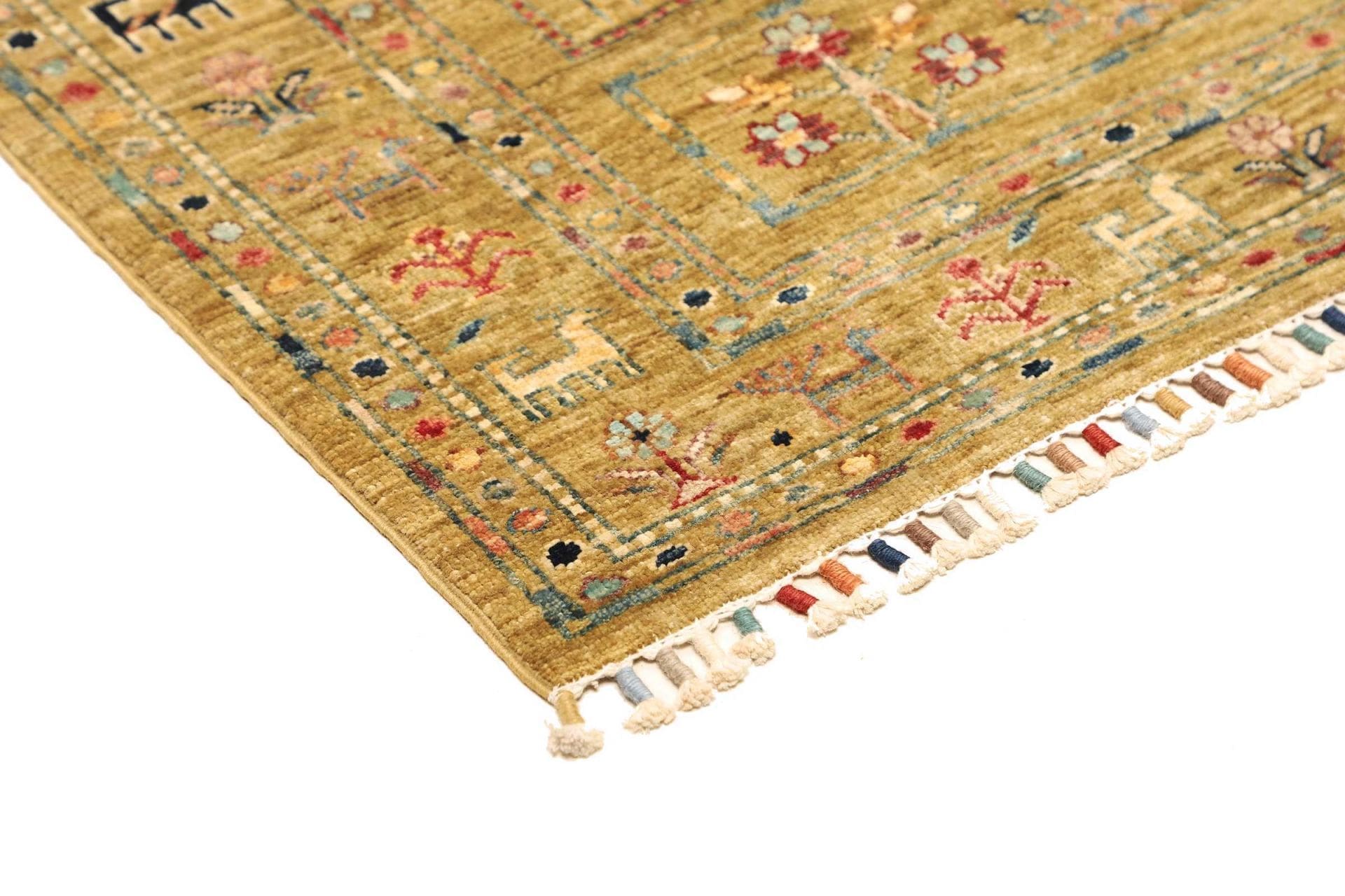 samarkand-orientteppich-128-x-172cm-handgeknupft-schurwolle-4 Samarkand Pakistani Rug — hand-knotted, 128 × 172 cm, Wool