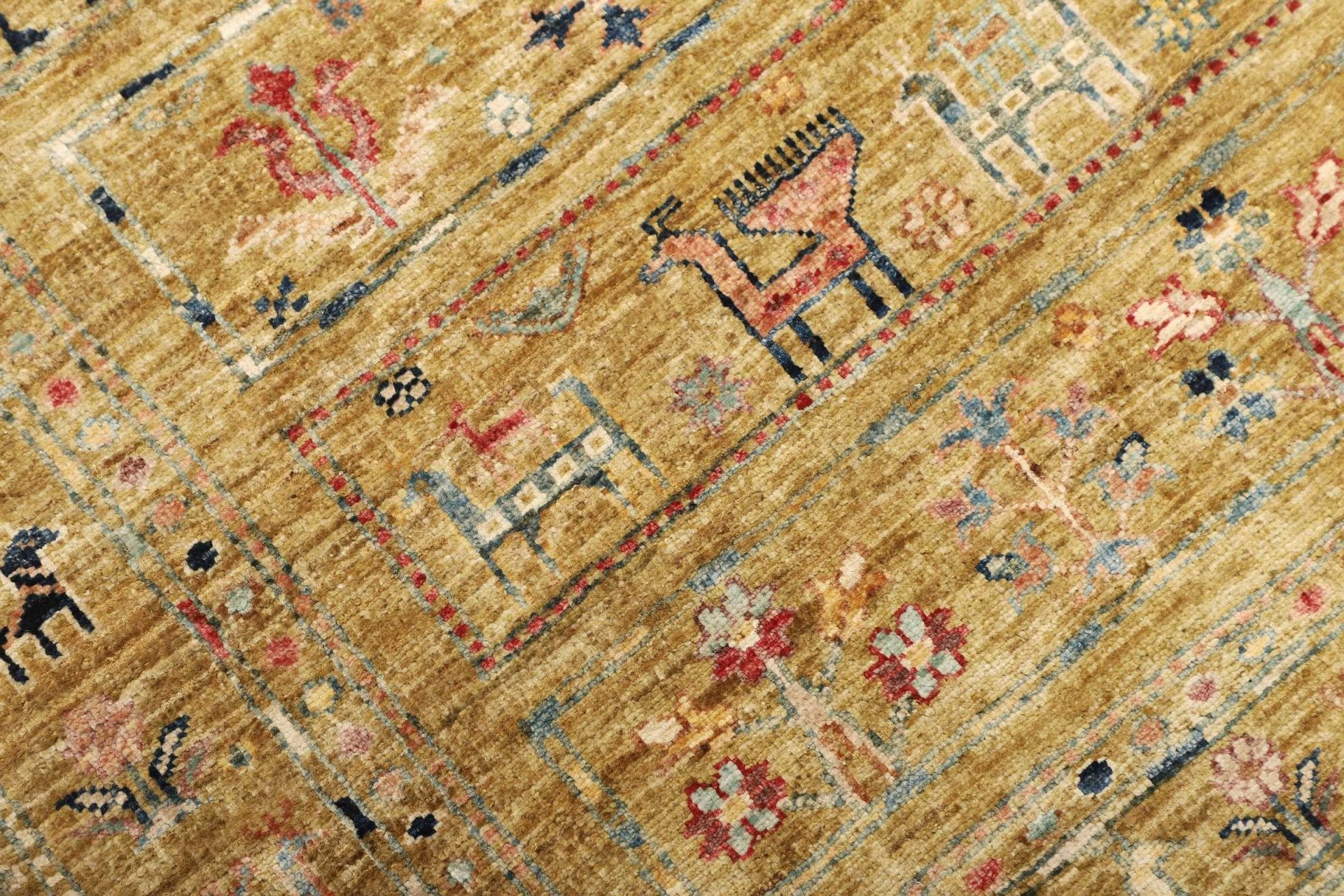 samarkand-orientteppich-128-x-172cm-handgeknupft-schurwolle-5 Samarkand Pakistani Rug — hand-knotted, 128 × 172 cm, Wool