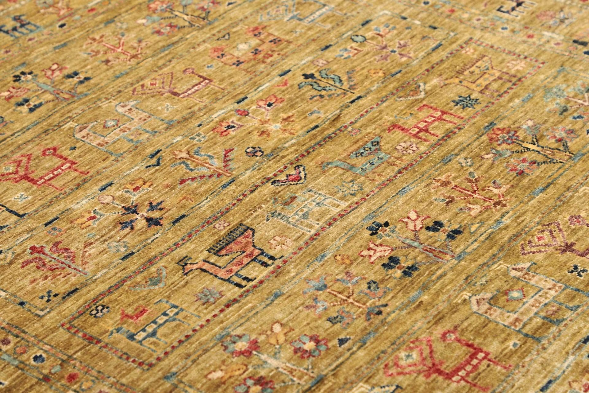 samarkand-orientteppich-128-x-172cm-handgeknupft-schurwolle-6 Samarkand Pakistani Rug — hand-knotted, 128 × 172 cm, Wool