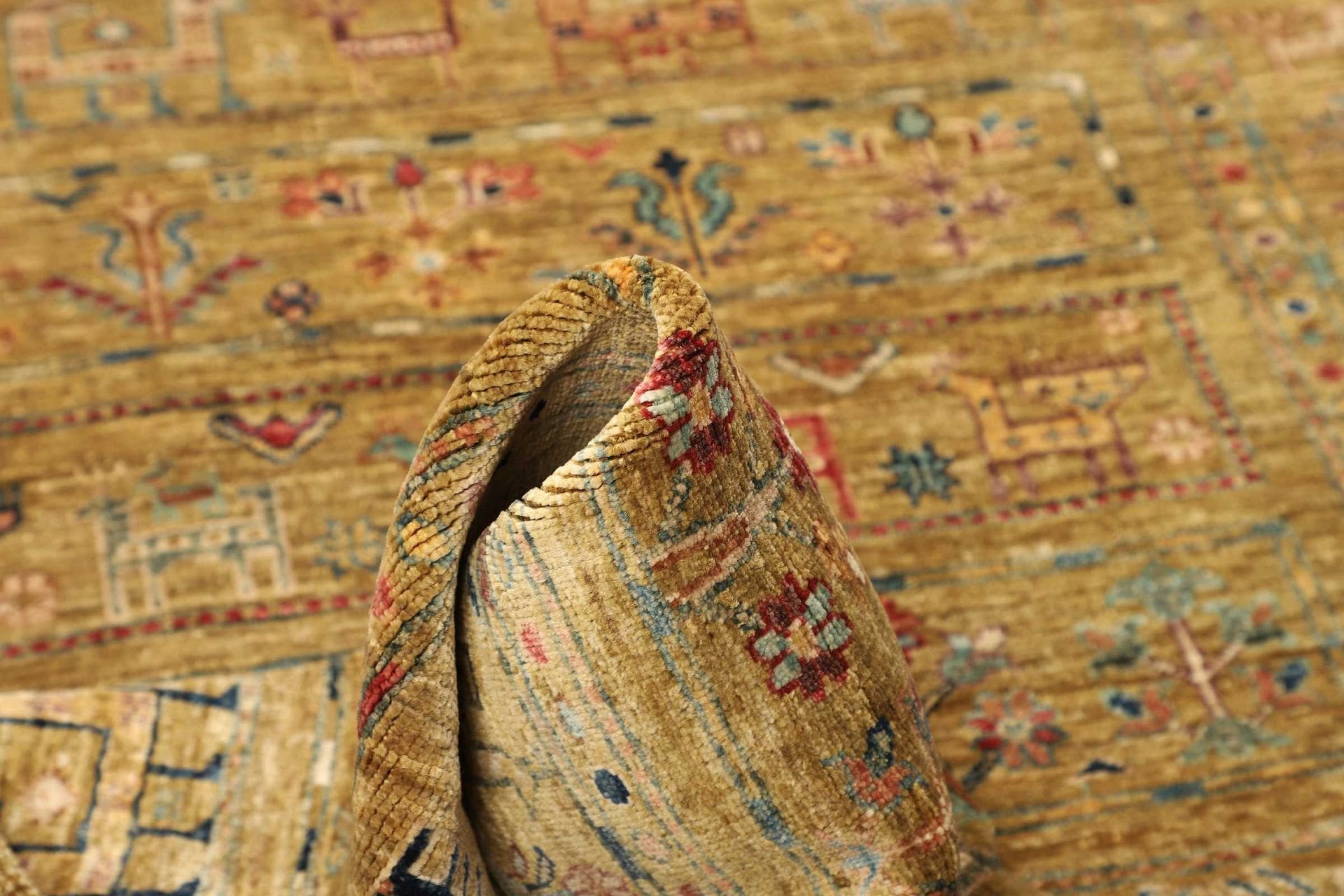 samarkand-orientteppich-128-x-172cm-handgeknupft-schurwolle-8 Samarkand Pakistani Rug — hand-knotted, 128 × 172 cm, Wool