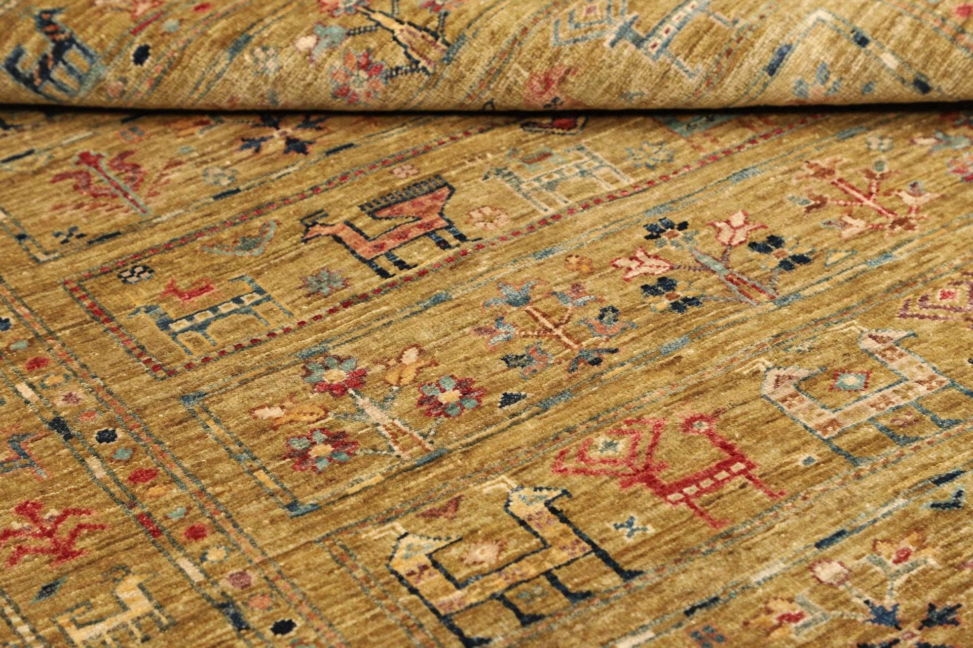 samarkand-orientteppich-128-x-172cm-handgeknupft-schurwolle-9 Samarkand Pakistani Rug — hand-knotted, 128 × 172 cm, Wool