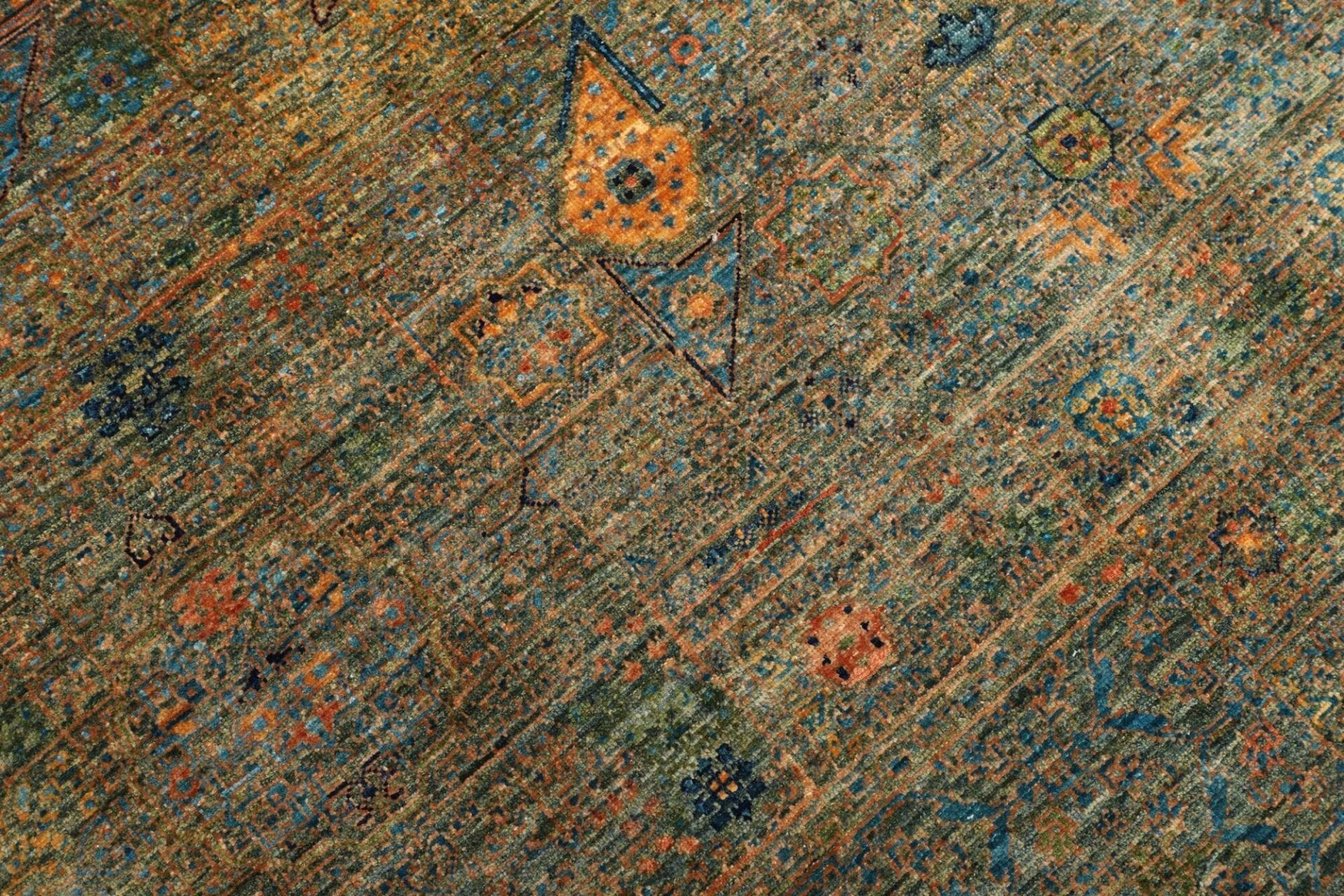 Mamluk Pakistani Rug — hand-knotted, 157 × 202 cm, Wool