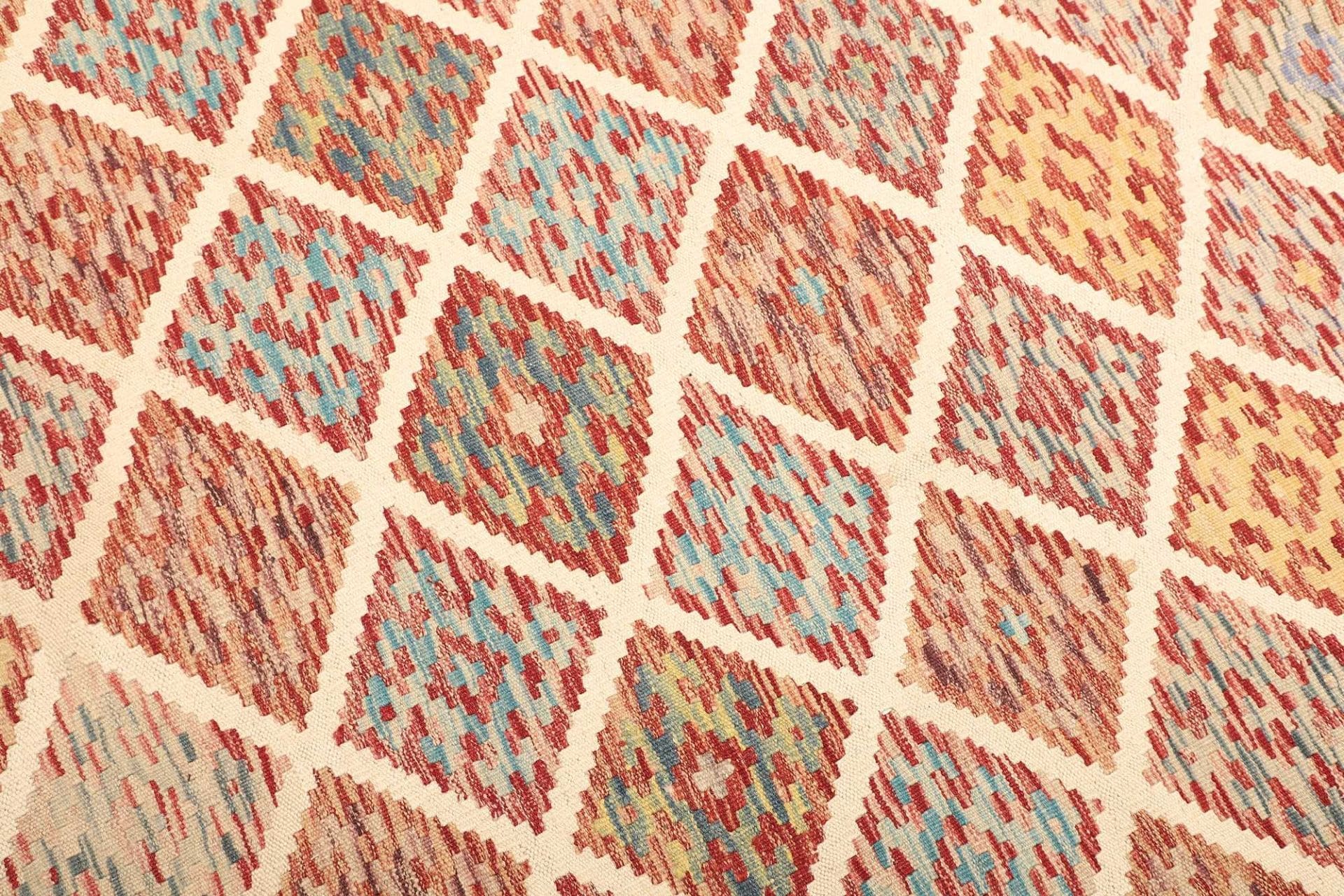 Kilim Pakistani Rug — hand-woven, 158 × 202 cm, Wool