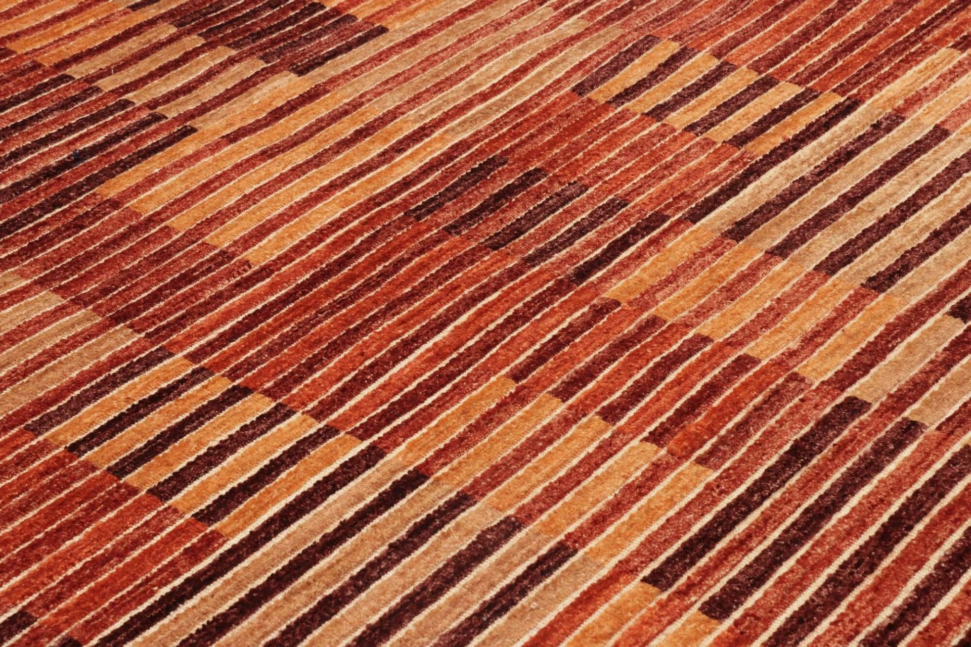 Hand-Knotted Wool Ziegler Pakistani Rug, 155 × 206 cm