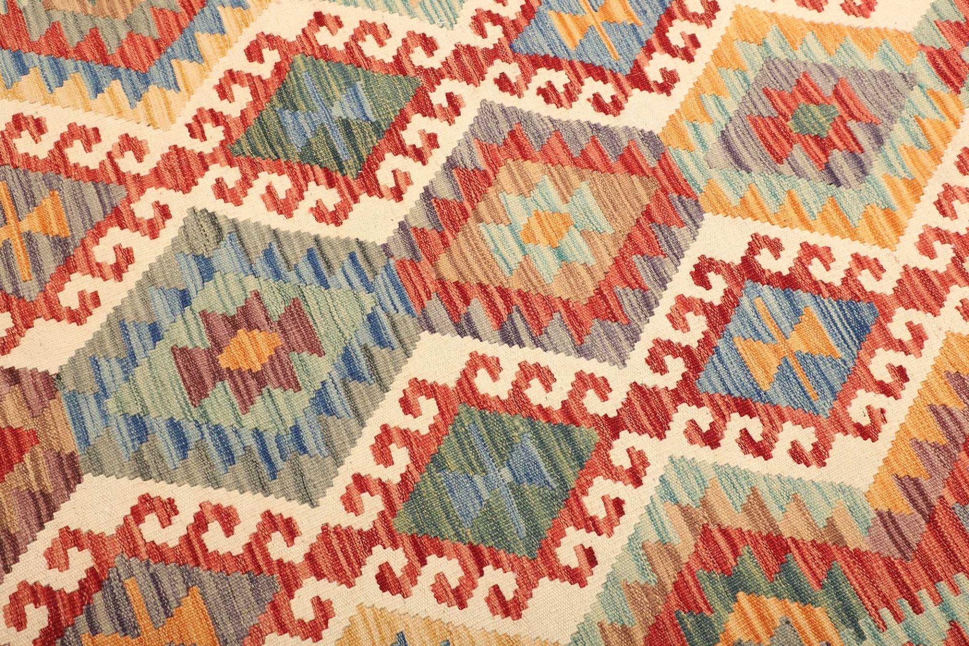 Kilim Pakistani Rug 160 × 192 cm, Wool, hand-woven