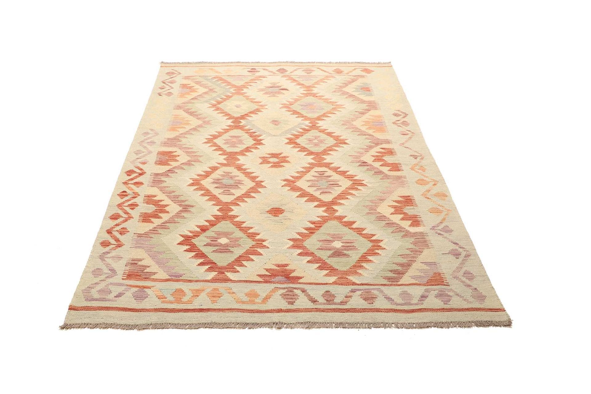 Kilim Pakistani Rug — hand-woven, 156 × 208 cm, Wool