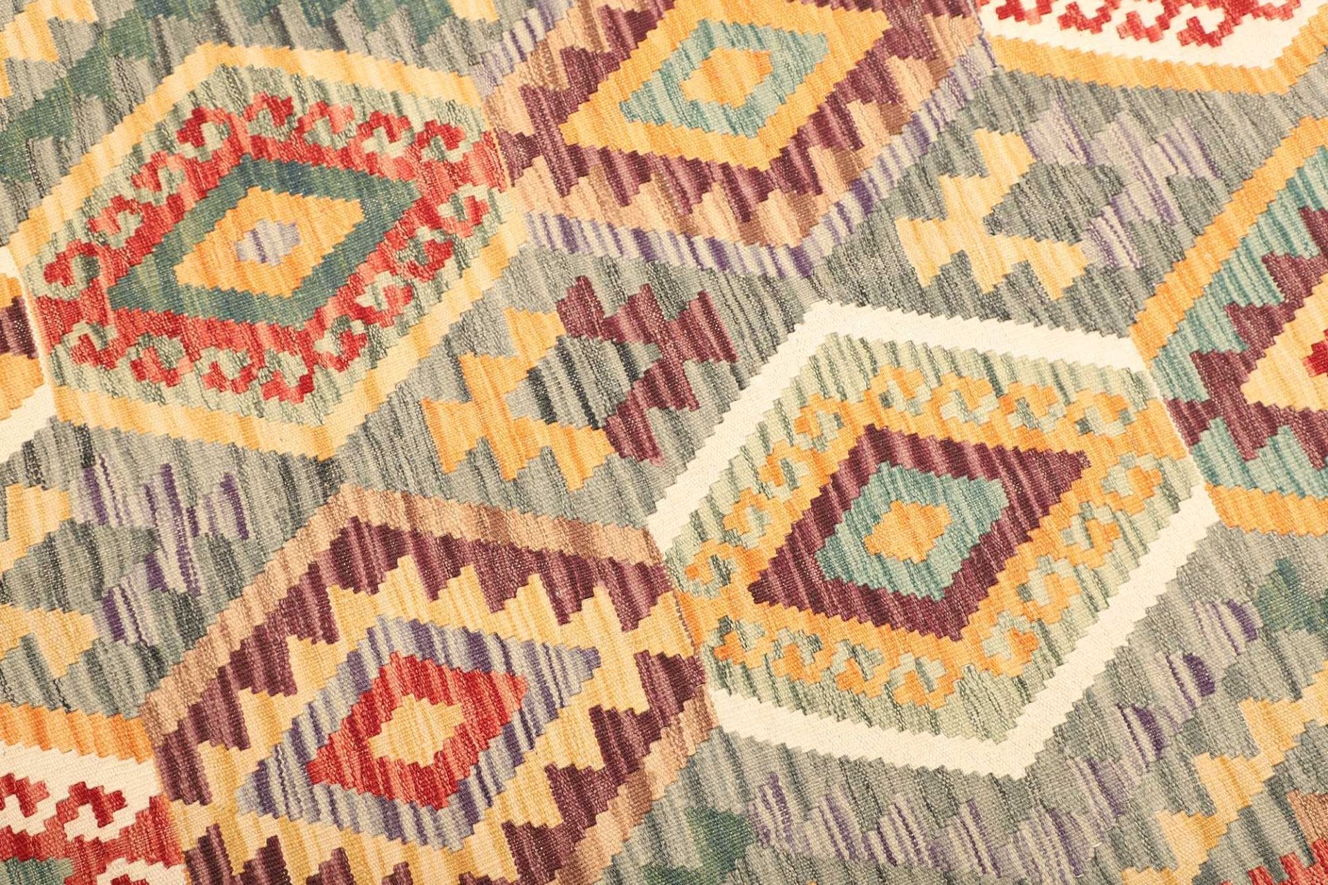 Kilim Pakistani Rug — hand-woven, 161 × 198 cm, Wool