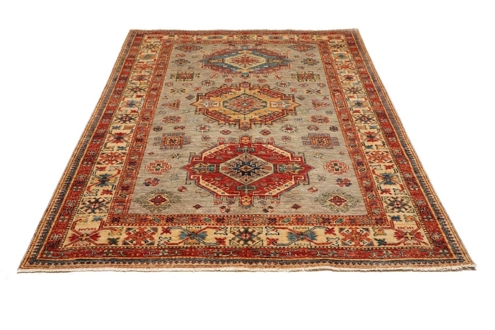 Kazak Pakistani Rug 153 × 202 cm, Wool, hand-knotted