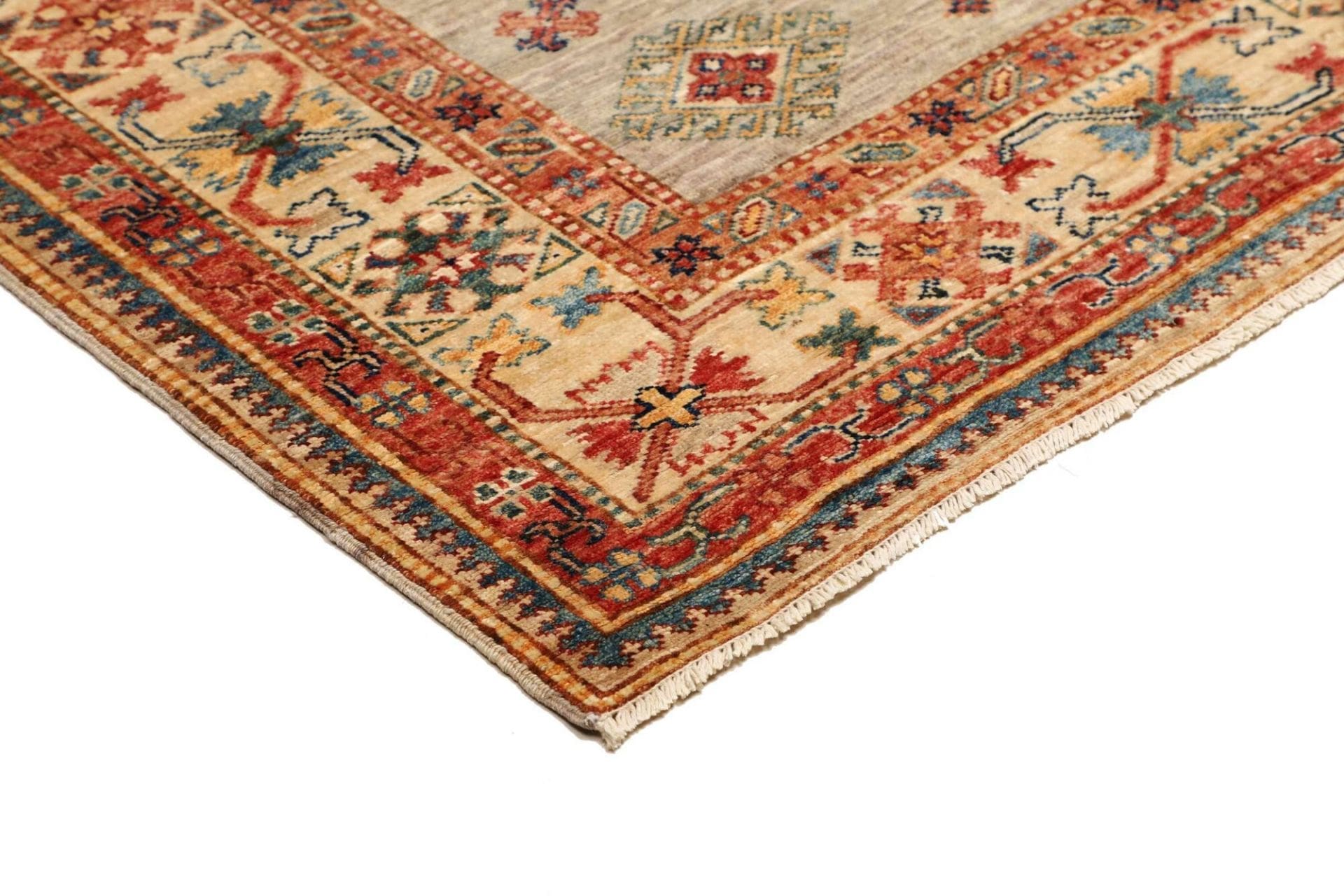 Kazak Pakistani Rug 153 × 202 cm, Wool, hand-knotted