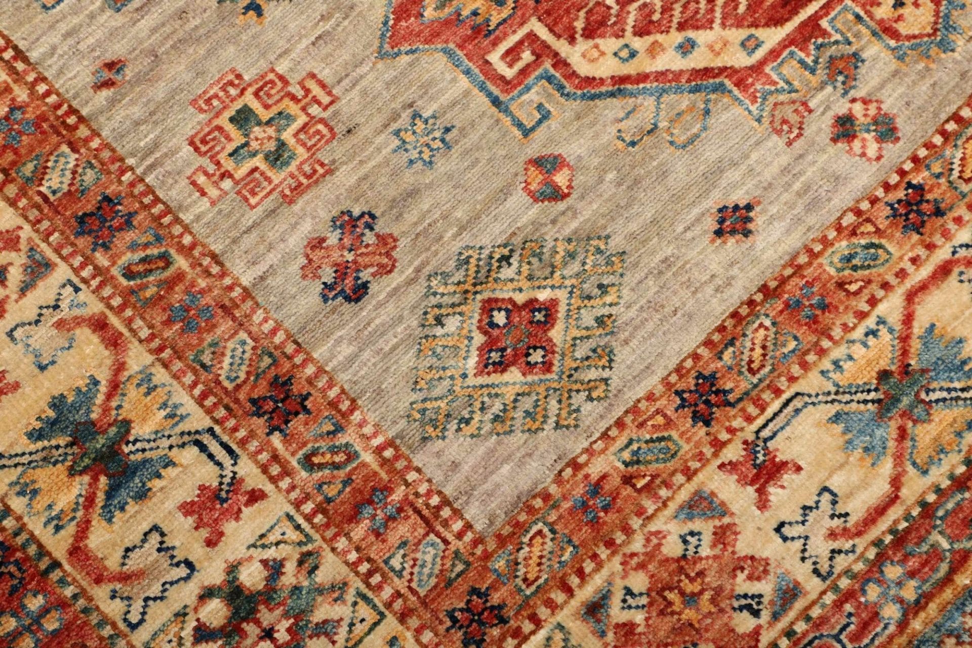 Kazak Pakistani Rug 153 × 202 cm, Wool, hand-knotted