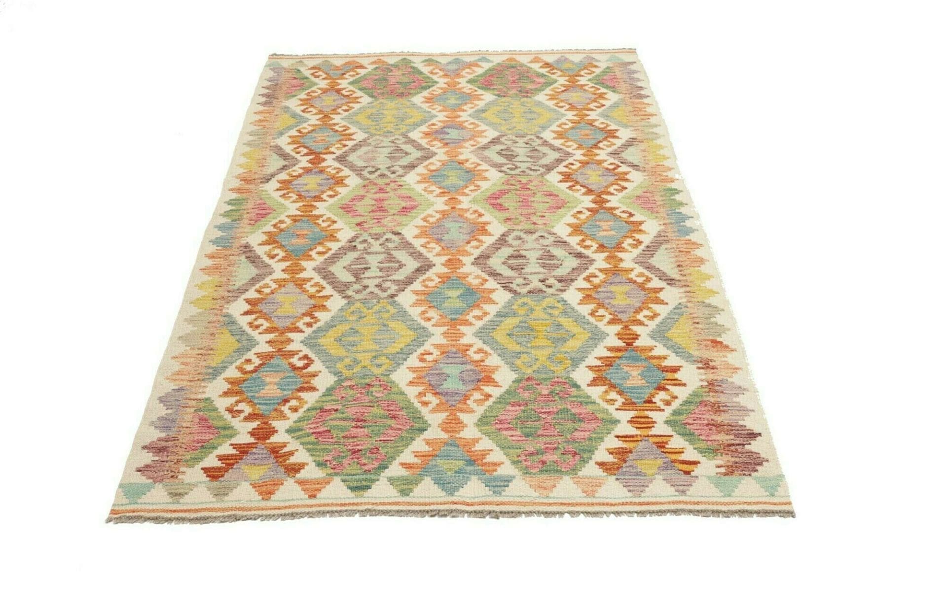 Kilim Pakistani Rug 123 × 179 cm, Wool, hand-woven