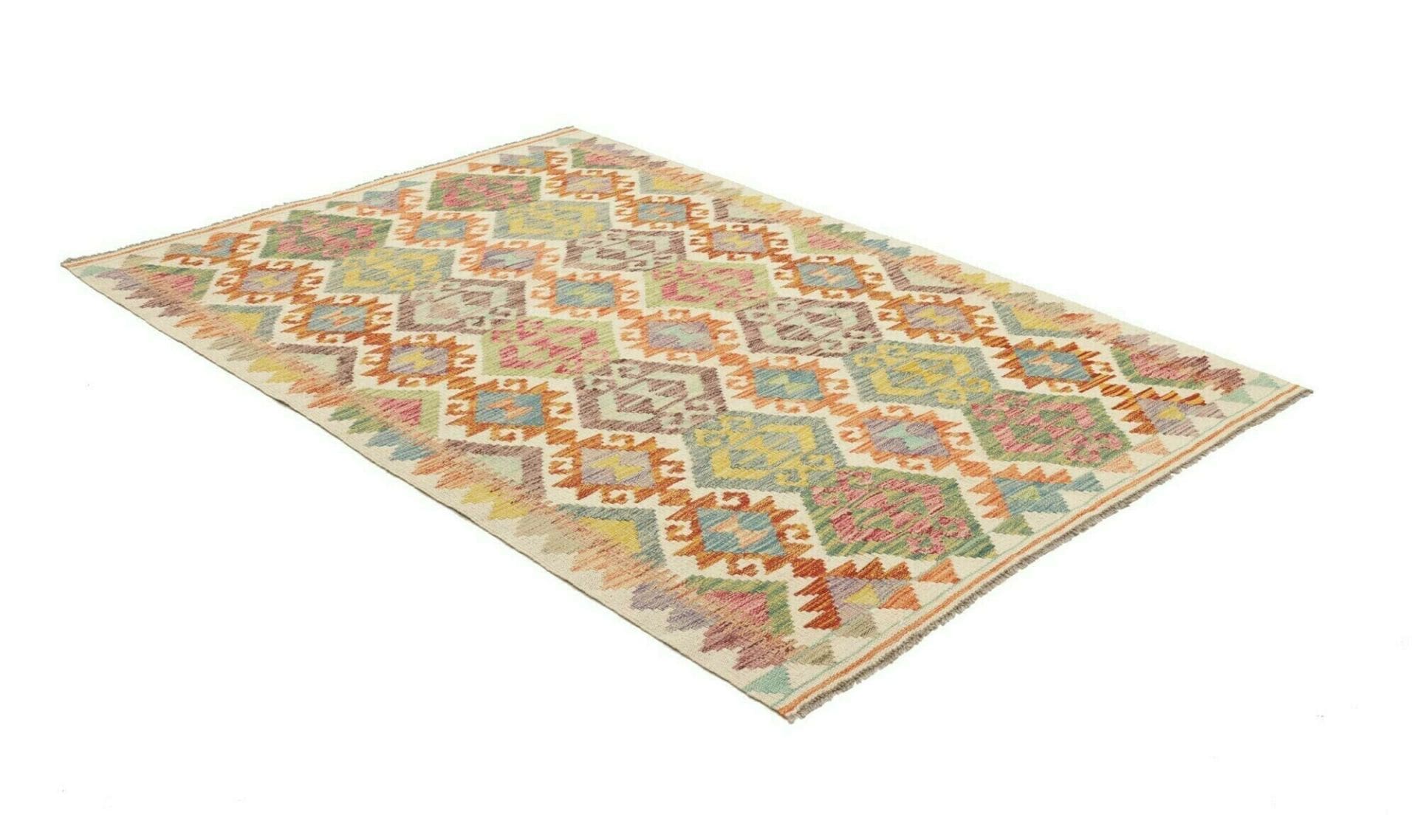 Kilim Pakistani Rug 123 × 179 cm, Wool, hand-woven